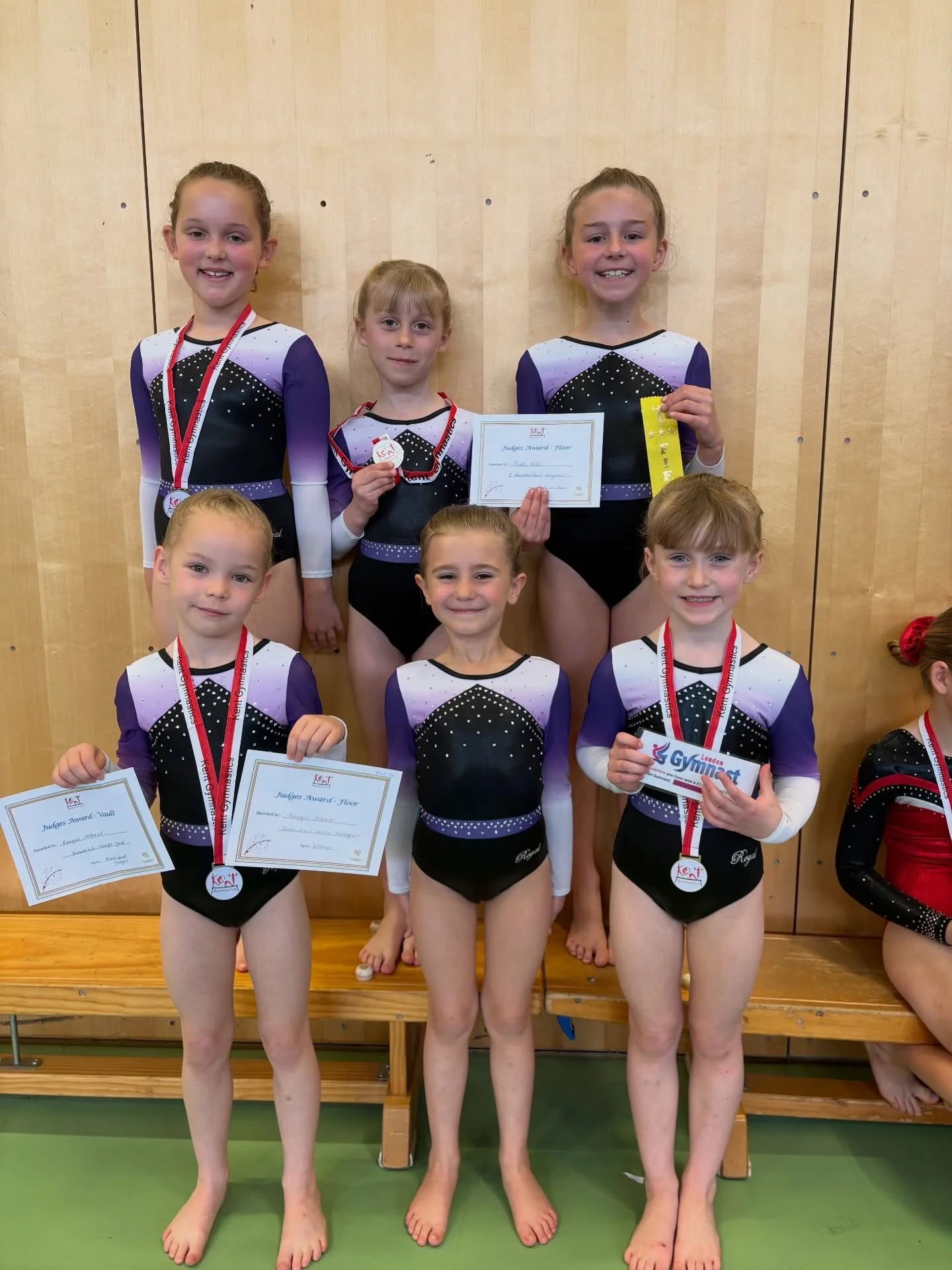 Round 1
Evie- Kent Champion🥇
Reagan- 2nd Place🥈 
Eliza- 2nd place &amp; Overscored🥈
Ivy- 3rd place &amp; first competition 🥉
Maddie- 5th place &amp; first competition🎗️
Annabelle- 7th place &amp; first competition

Well done everyone💜
&mdash;&m