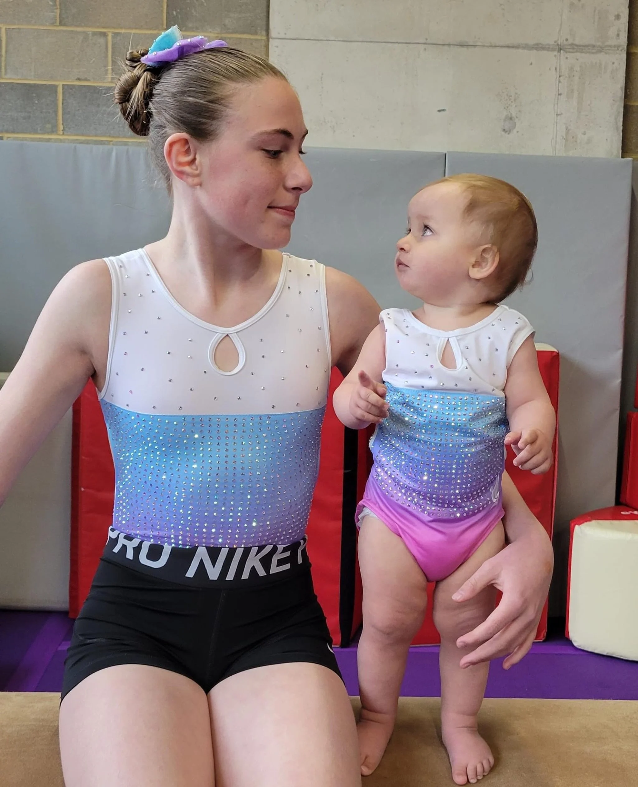 You never know who is looking up to you! How cute it this photo of Squad gymnast Gracie and baby Olivia in their matching leotards🤩
&mdash;&mdash;&mdash;&mdash;&mdash;&mdash;&mdash;&mdash;&mdash;&mdash;&mdash;&mdash;&mdash;&mdash;&mdash;&mdash;&mdas