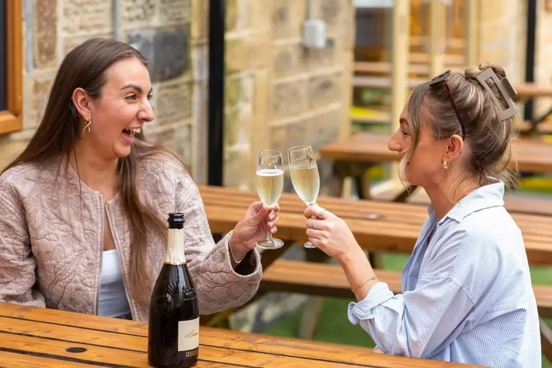 It's Friday &mdash; bottles of fizz for &pound;20 all day! 🥂 Grab your crew, pop a cork and kick off the weekend in style. 👯&zwj;♀️🍾 #FizzFriday #FridayVibes