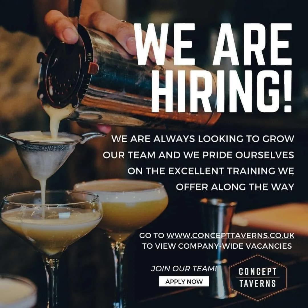 ***RECRUITMENT @ MARKET SQUARE TAVERN, BINGLEY***
 
***PART TIME SUPERVISOR ROLE***
 
Hello all,
 
I am delighted and very excited to be recruiting for a part time Supervisor for Market Square Tavern, Bingley. As part of Concept Taverns, this is one 