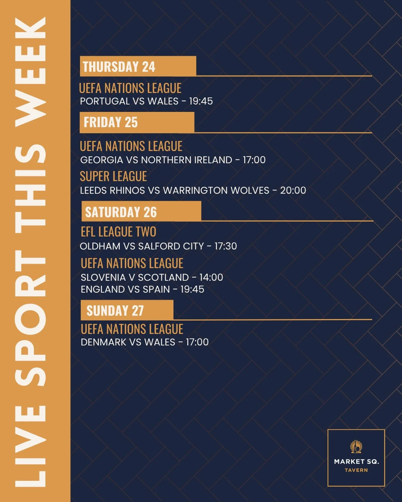 Still not over the World Cup? Neither are we&hellip; 👀

There might be no Premier League this weekend, but there&rsquo;s still plenty to get stuck into with England back on our screens 🏴󠁧󠁢󠁥󠁮󠁧󠁿⚽️ &hellip; Plus Leeds Rhinos heading into the Sup