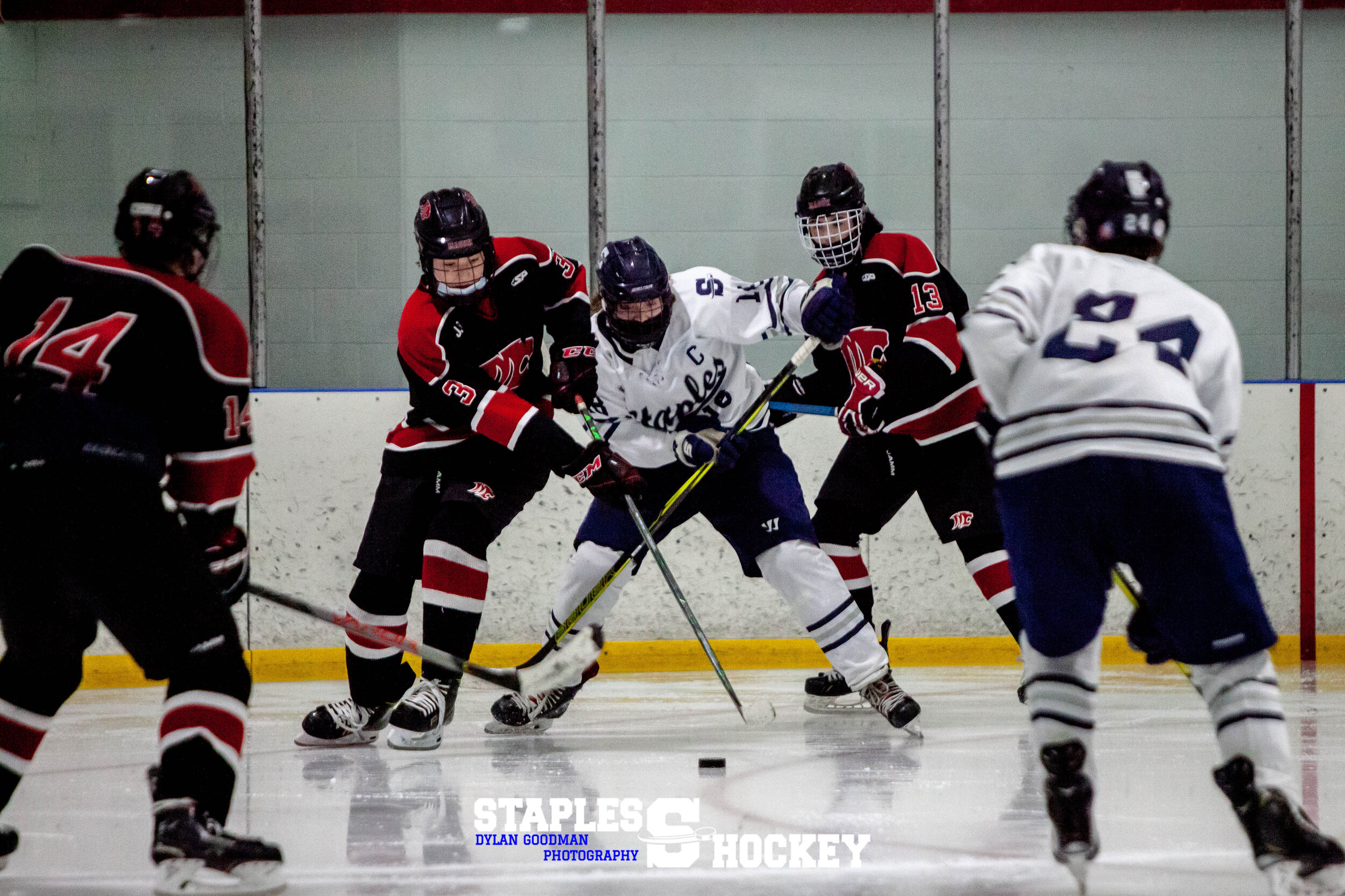 138-Staples Varsity Boys Hockey vs. Masuk - February 27, 2021 - Dylan Goodman Photography.jpg