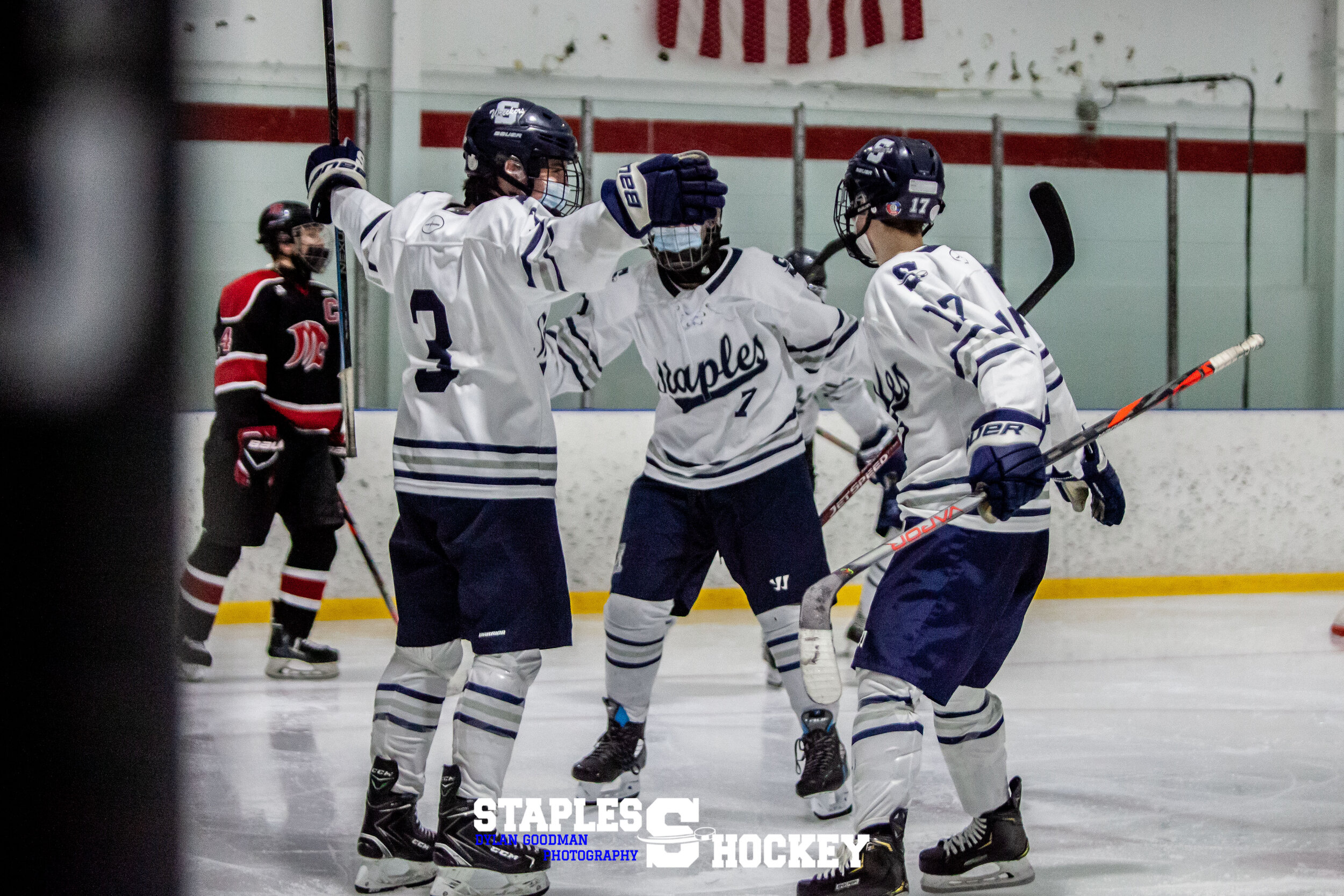 165-Staples Varsity Boys Hockey vs. Masuk - February 27, 2021 - Dylan Goodman Photography.jpg