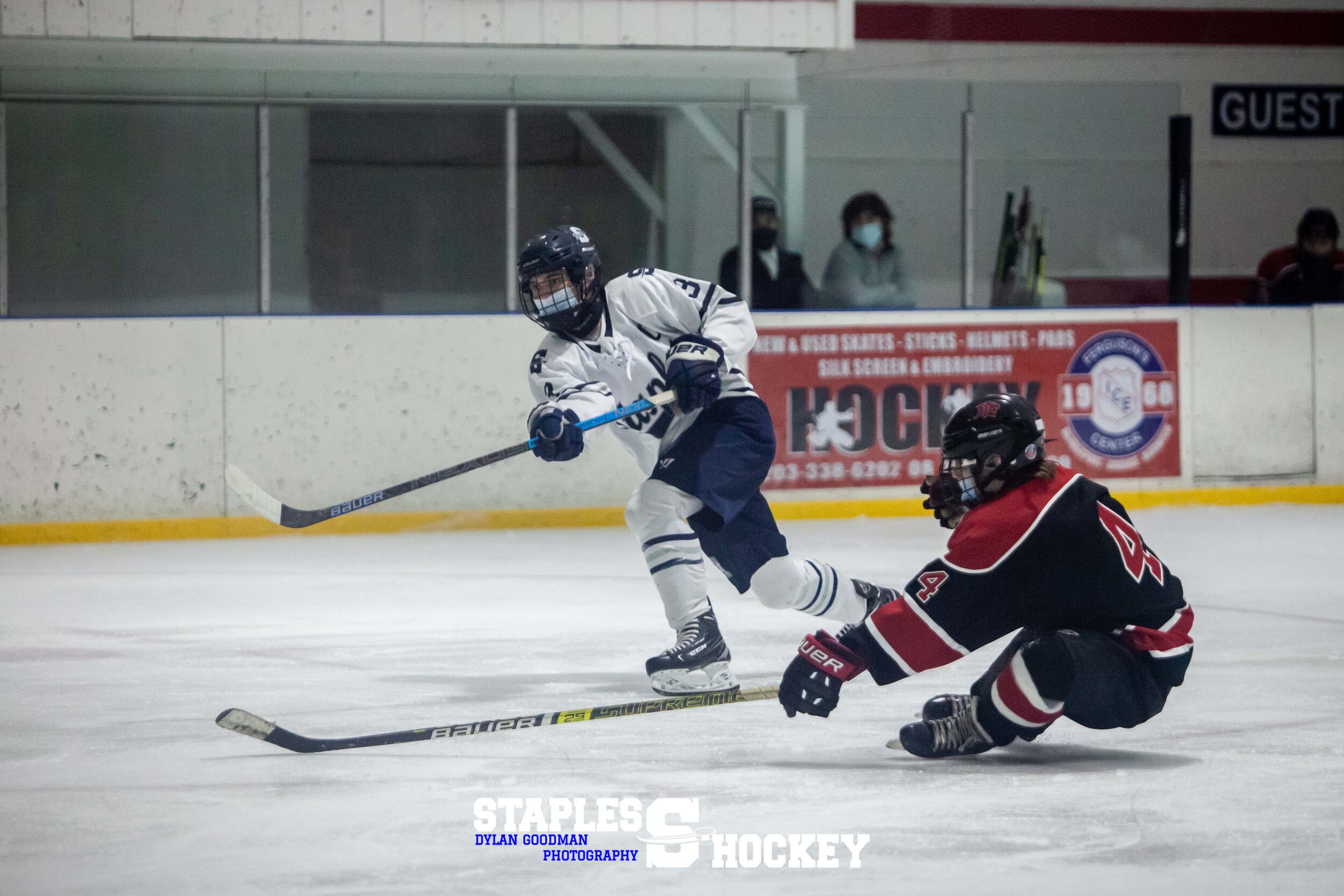 55-Staples Varsity Boys Hockey vs. Masuk - February 27, 2021 - Dylan Goodman Photography.jpg