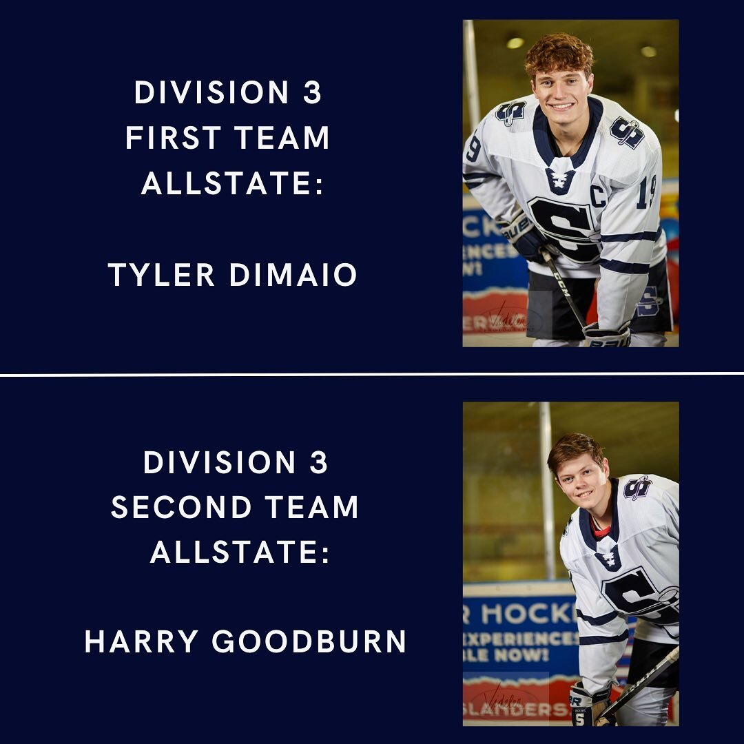 Congrats to Tyler and Harry on making the all-state teams 👏👏