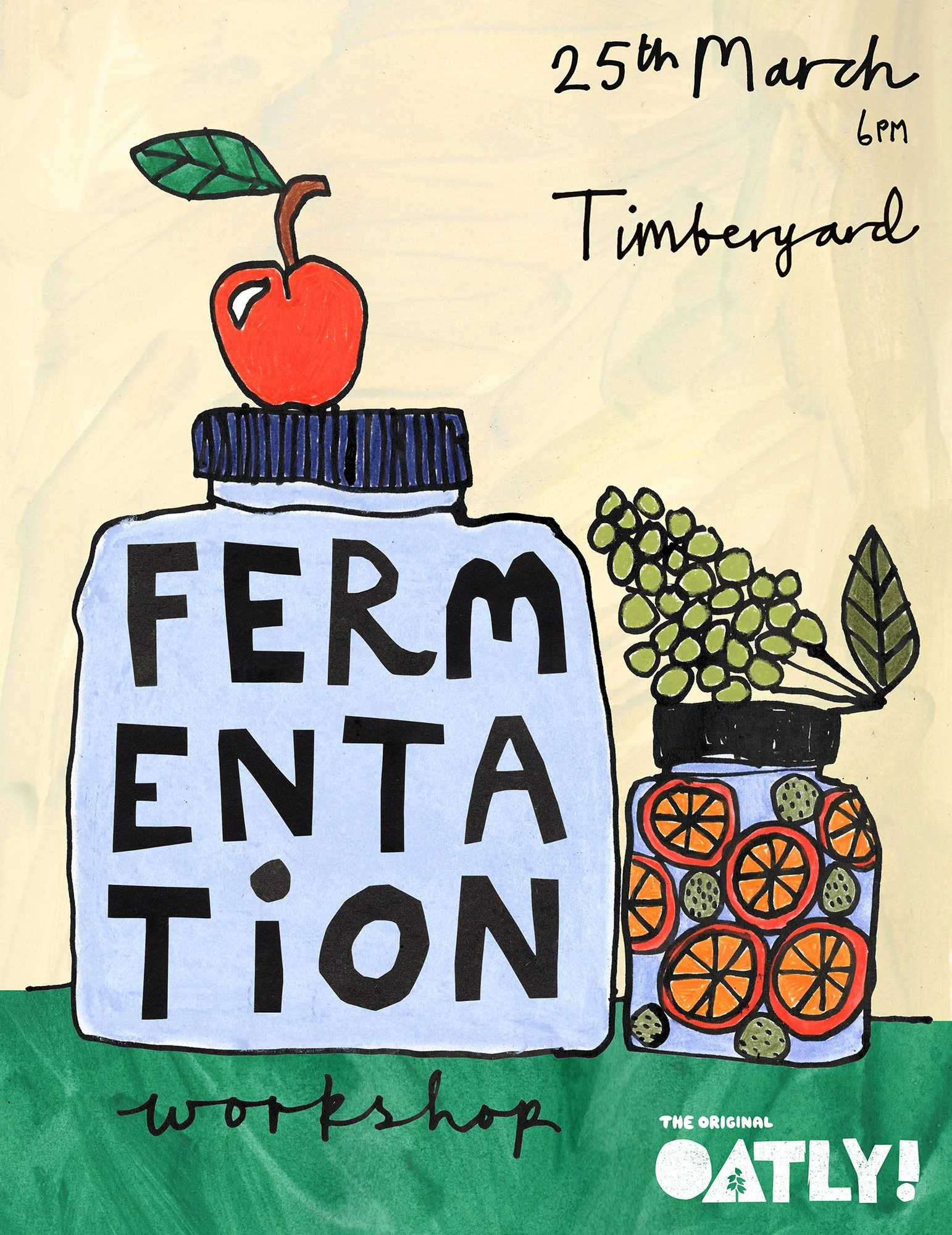 Event poster for Oatly