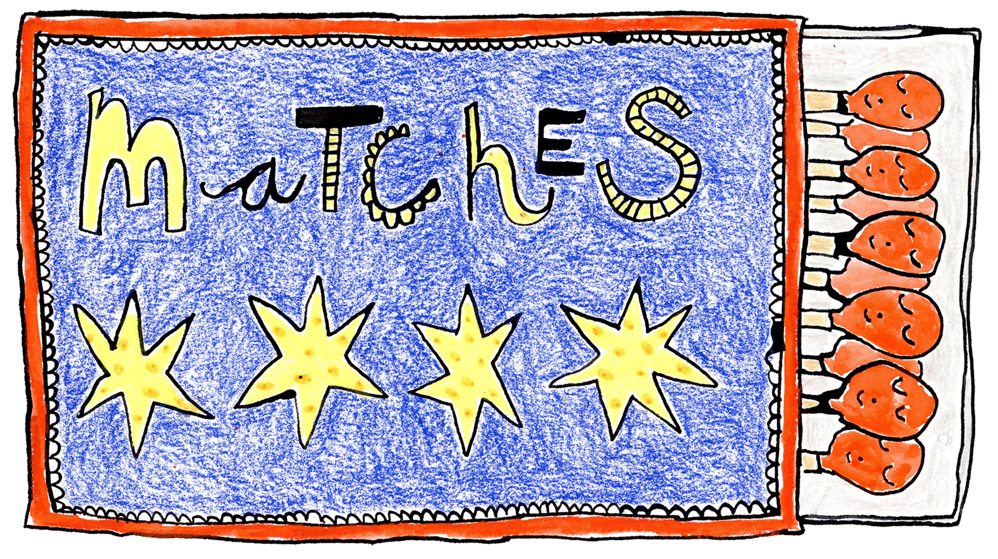 Illustration from self-published picture book Apple Sauce