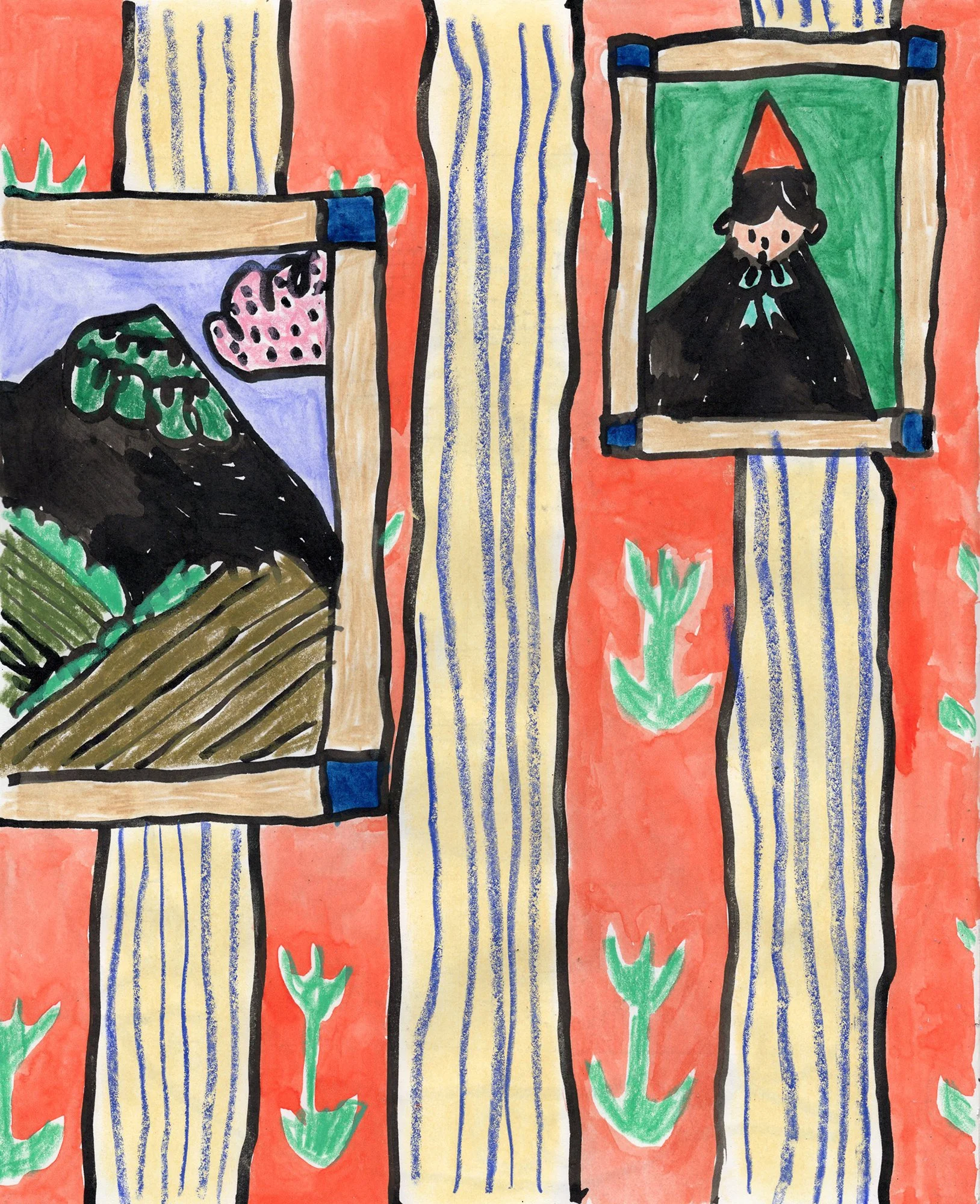 Family home, made during Fish Factory residency, Iceland