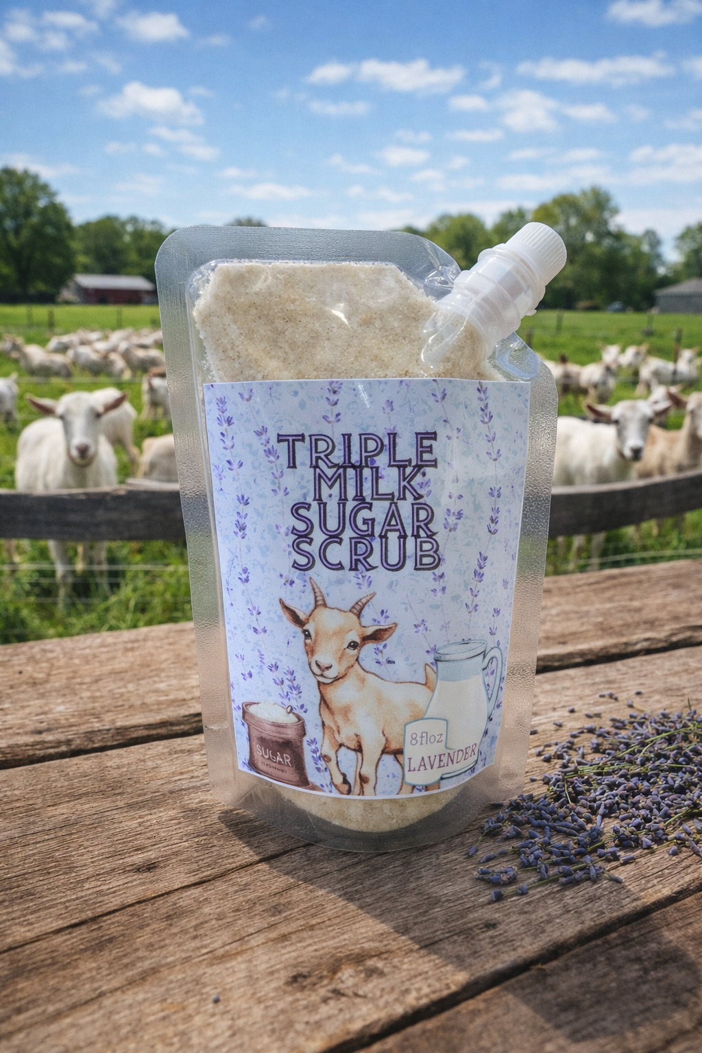 Lavender Sugar Scrub