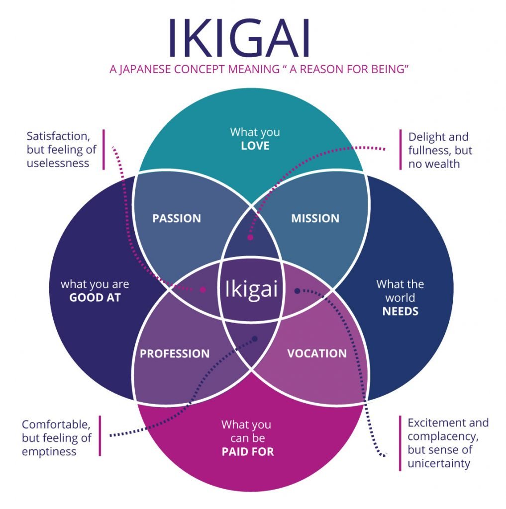 Ikigai: a ‘reason for being’