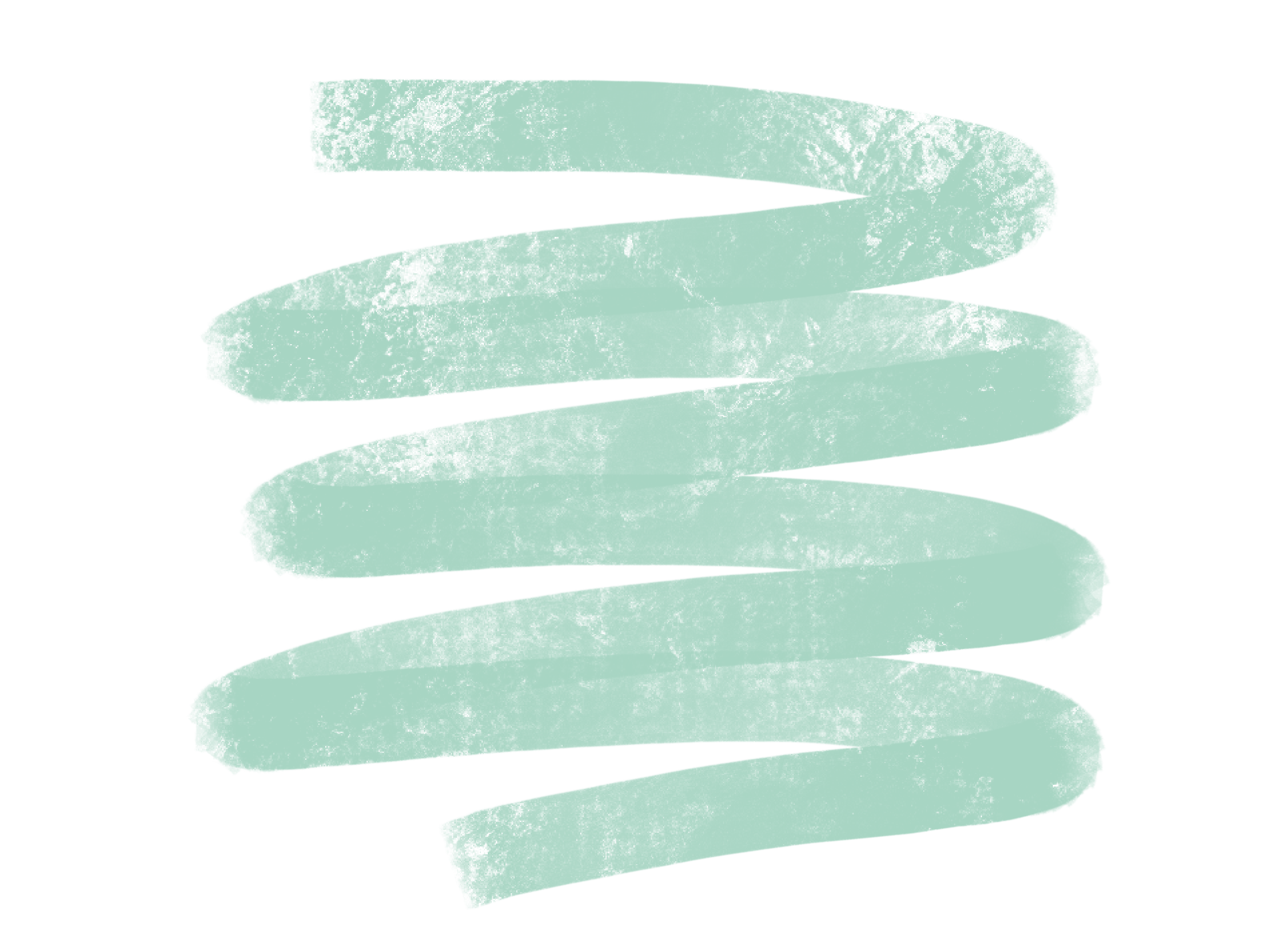 Light green abstract brush strokes on a black background.