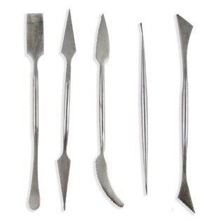  NUOBESTY 1 Set Pottery Tools Pottery Carving Tools