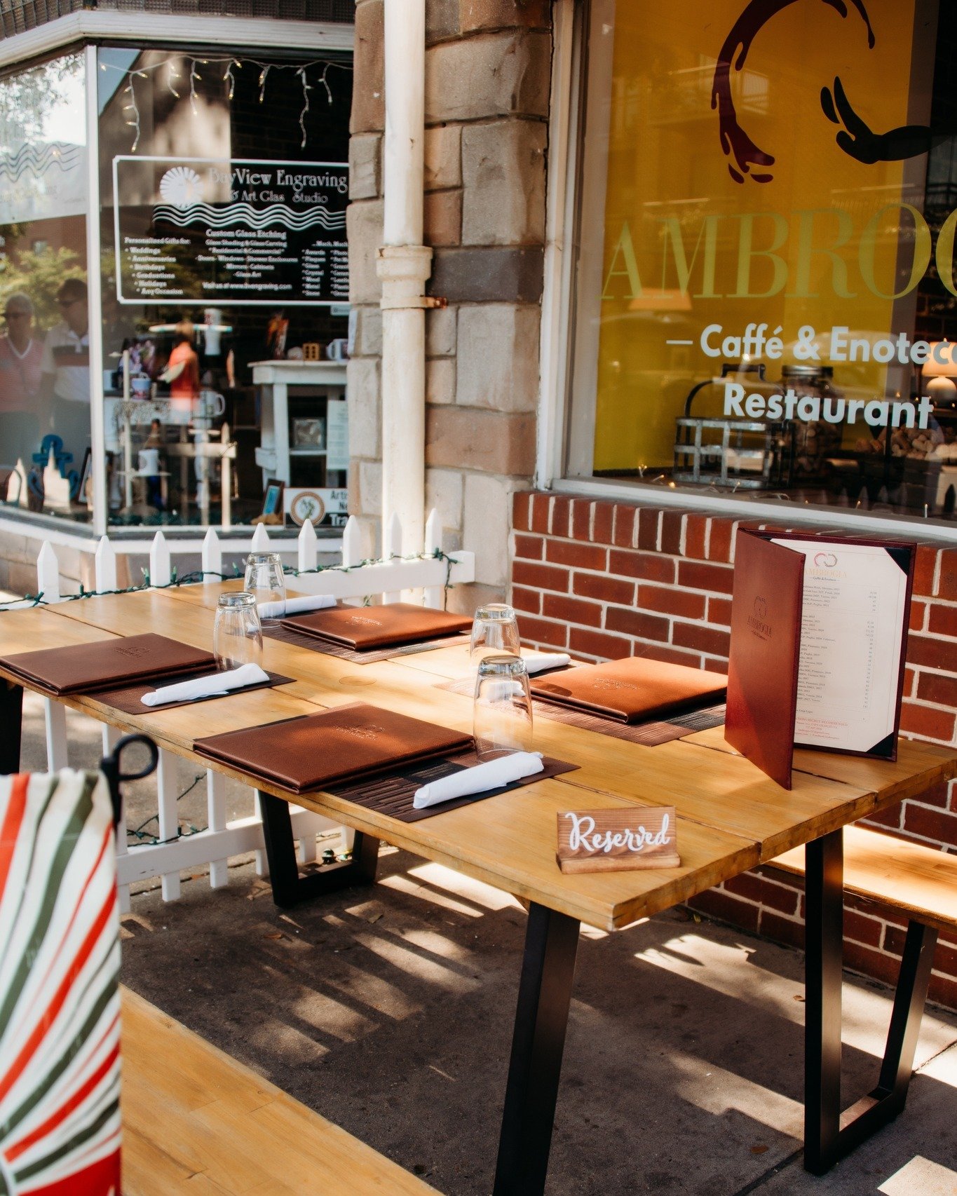 ☀️Embrace the sunshine with us ☀ 

We've had some absolutely beautiful days lately, and you know what that means &ndash; it's patio season! 

Time to soak up the rays and savor delicious meals al fresco. 🍽️ Don't miss out on the chance to enjoy our 