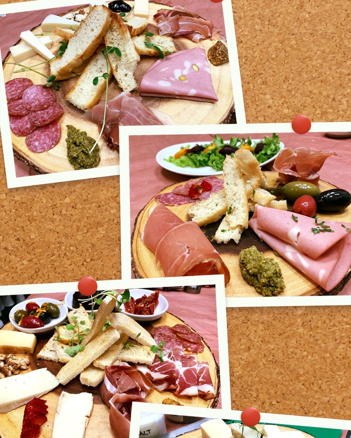 Indulge in the flavors of our irresistible charcuterie boards! 

Perfectly curated to tantalize your taste buds, these boards are a feast for the senses. And why stop there? Elevate your experience with a perfectly paired wine flight, adding a touch 