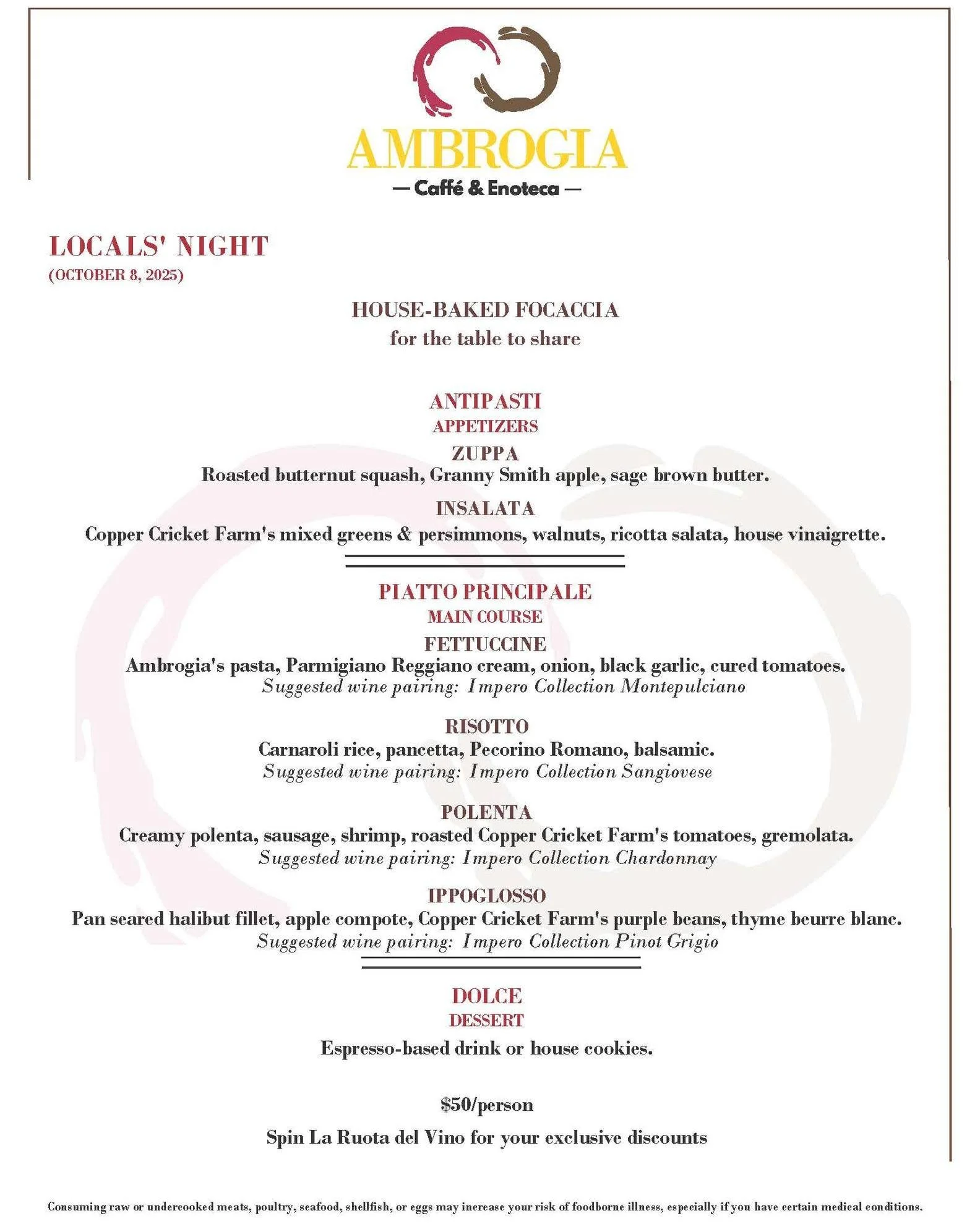 Locals&rsquo; Night is calling&hellip; 🍷

Hey locals &mdash; tomorrow is Wednesday and it&rsquo;s your midweek excuse to ditch the kitchen and let us do the cooking. 

Come eat, drink, laugh and remind yourself why living in Cape Charles tastes this