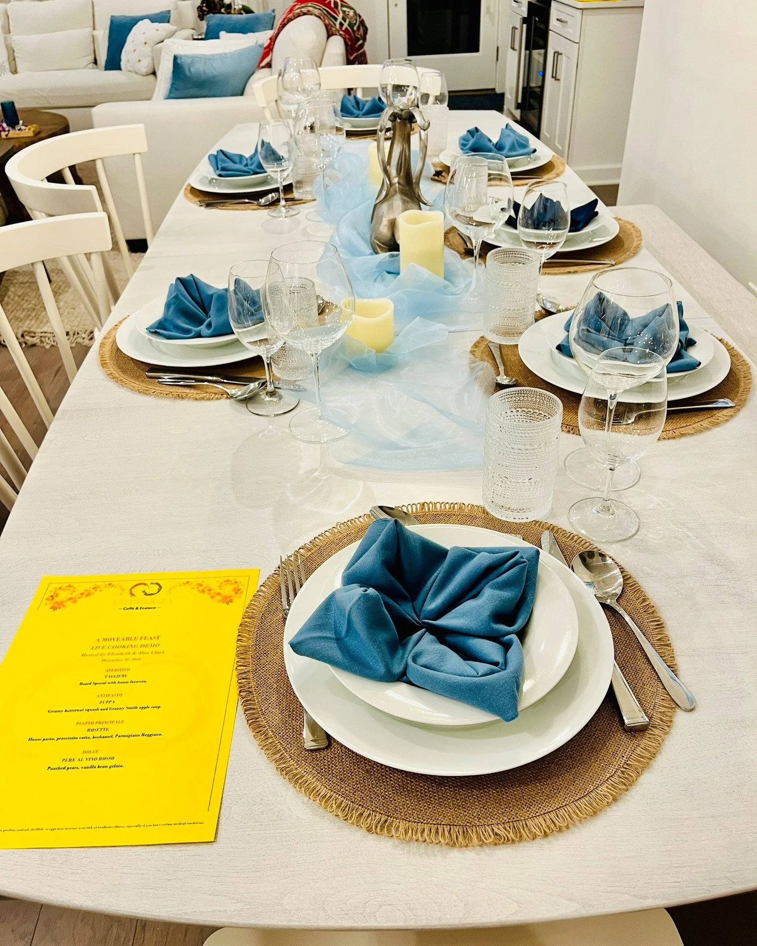 Your table. Our craft.

Every Thursday, the Moveable Feast brings Ambrogia&rsquo;s kitchen to you &mdash; where risotto simmers, wine flows and stories unfold.

It&rsquo;s intimate, indulgent, and irresistibly Italian.
✨ Reserve your Moveable Feast n