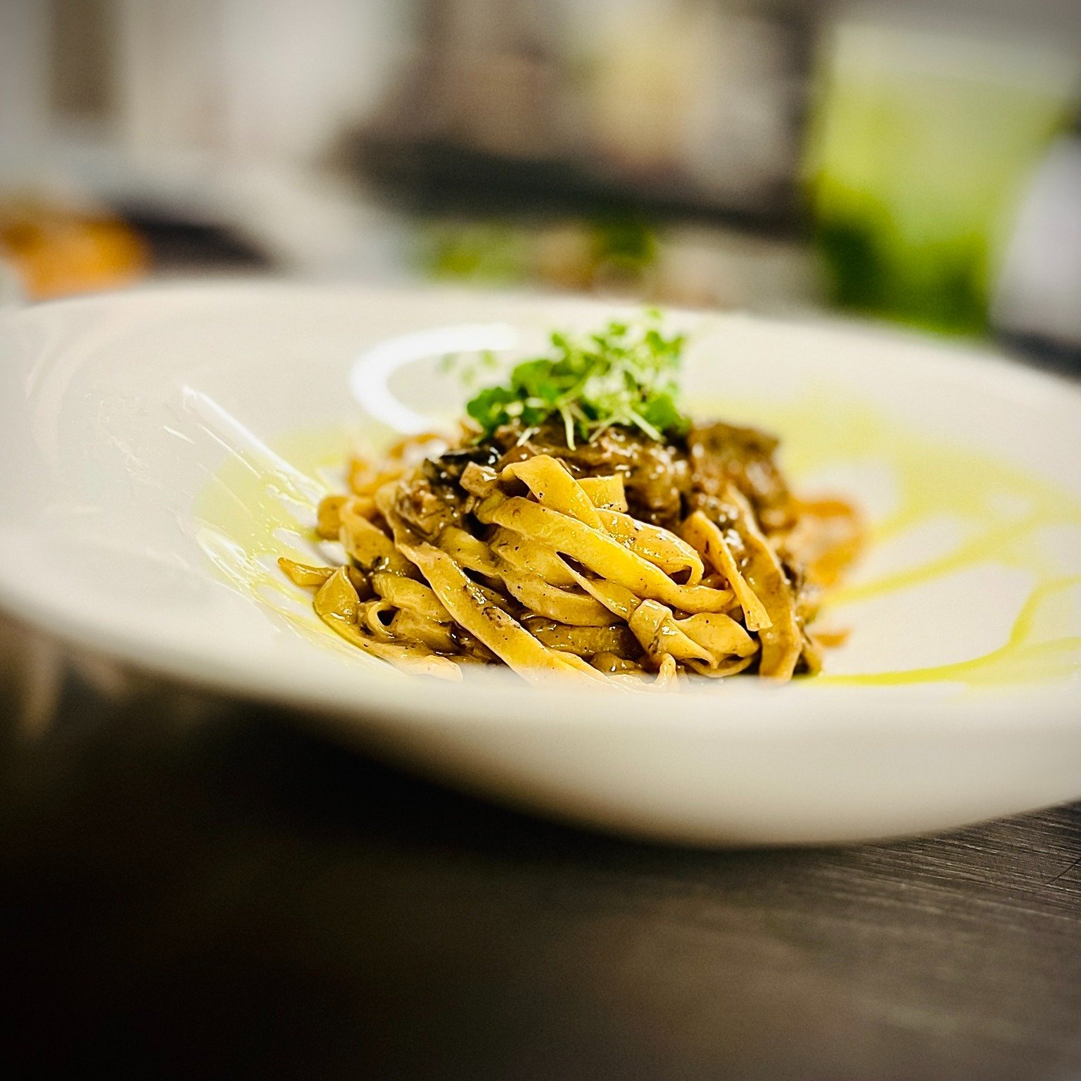 🍝 Handmade fettuccine&hellip; starting right now in our kitchen. 🍝

We are gathering the ingredients and, in an hour or so, the dough will be ready to be rolled out &mdash; soft, silky and slowly transformed into long ribbons of fresh fettuccine.

