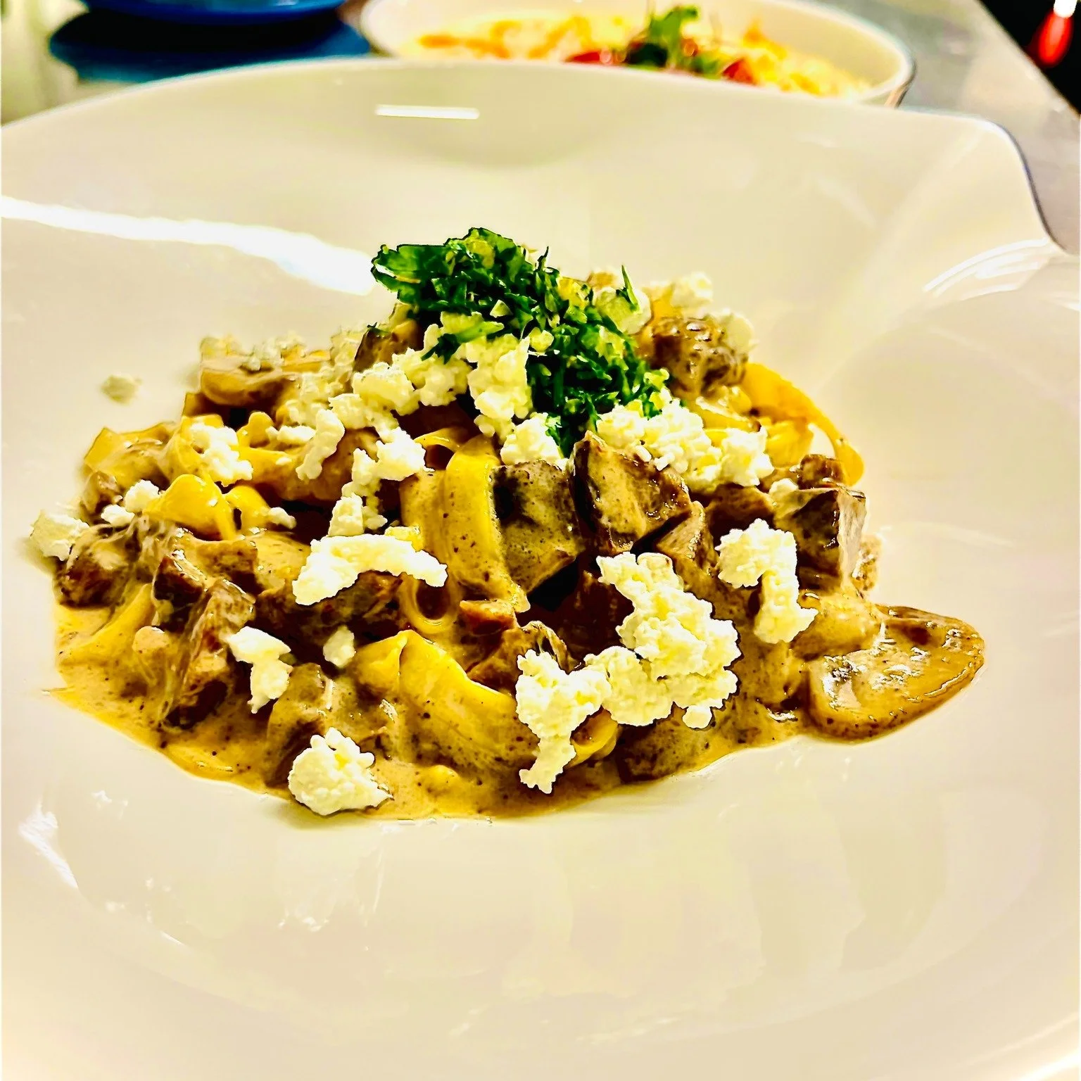 Will it be a fettuccine kind of night&hellip; or a pappardelle one? 🍝✨

Our handmade fettuccine are tossed in a deep, earthy porcini sauce, layered with mushrooms and tender braised pork cheeks, then finished with our own ricotta and a bright touch 