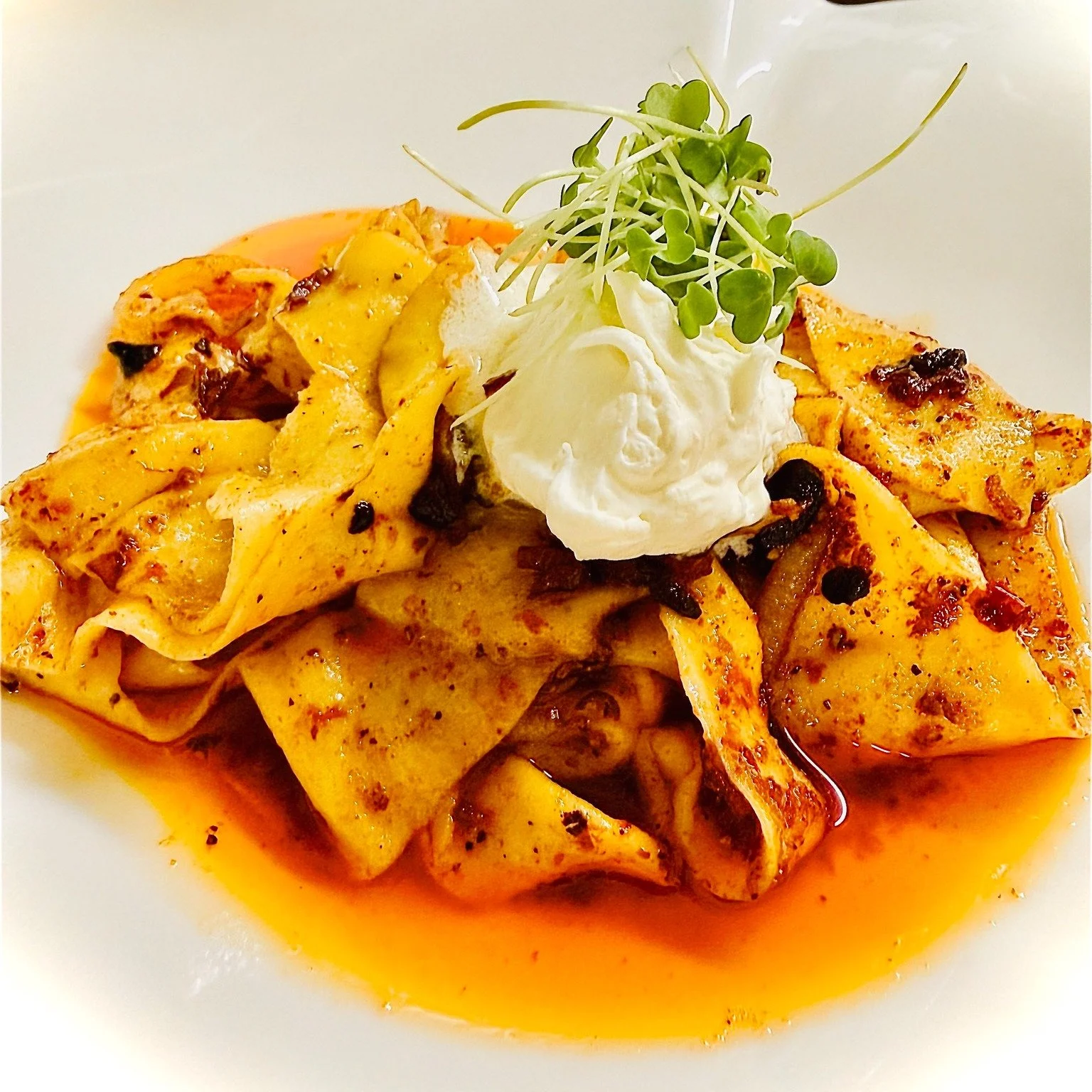 There&rsquo;s something about our pappardelle that feels like the comfort you didn&rsquo;t know you needed. A little heat, a touch of sweetness, layers of umami&hellip;

This week, we&rsquo;re serving our handmade ribbon pasta with &rsquo;nduja, shal