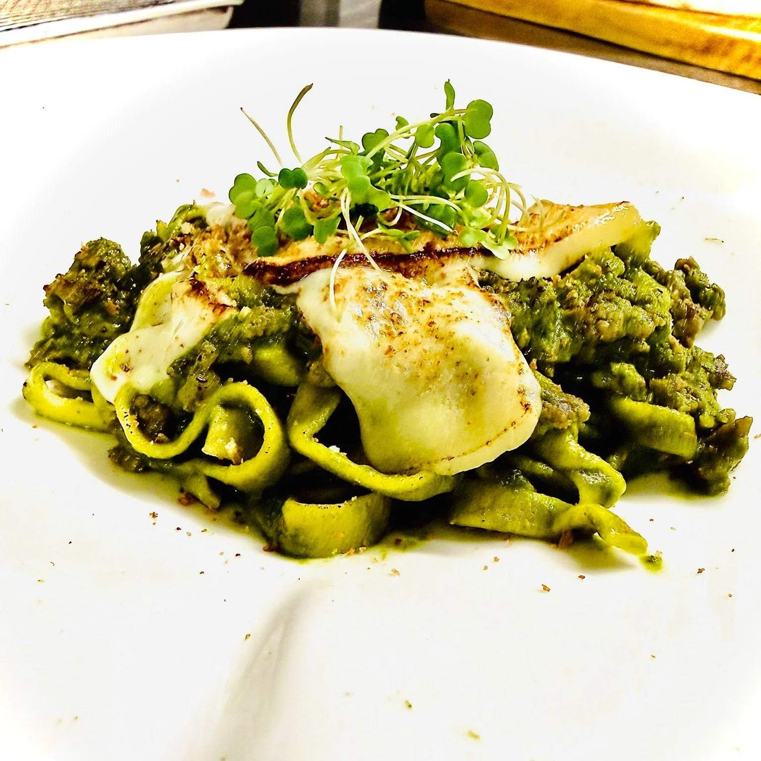 There are pasta dishes&hellip; and then there are the ones you keep thinking about the next day.

This week, our handmade fettuccine are cooked perfectly al dente and tossed in a deep, flavorful sauce made with kale from Copper Cricket Farm and sausa