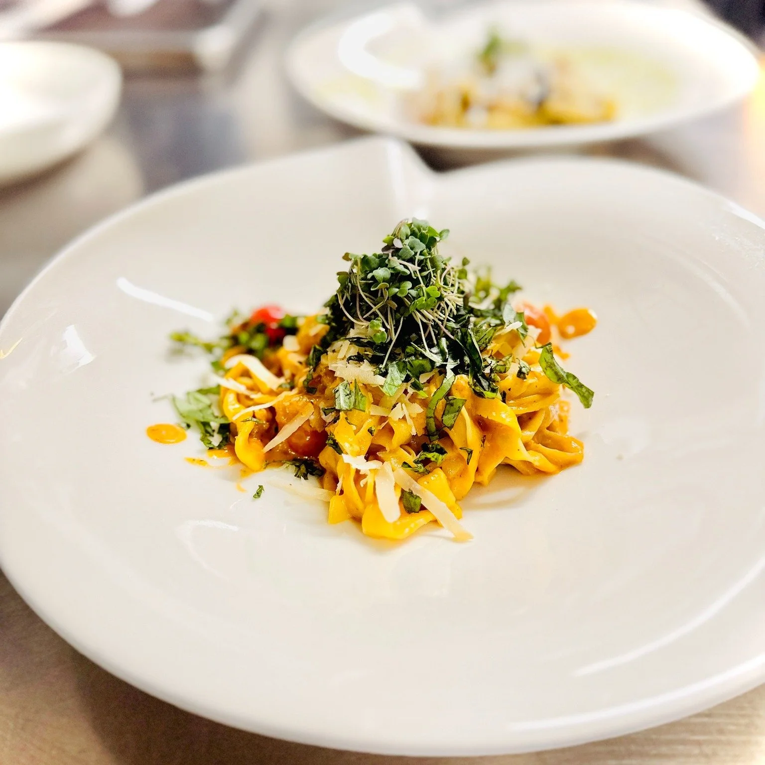 There are the dishes people walk through the door already asking for.
Our handmade pasta has become one of those.

All summer long, guests have been coming to Ambrogia because someone told them &ldquo;You have to try their pasta.&rdquo; And honestly,