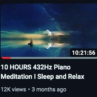 I'm getting a bit of traction with my meditation music! Thanks for listening!!