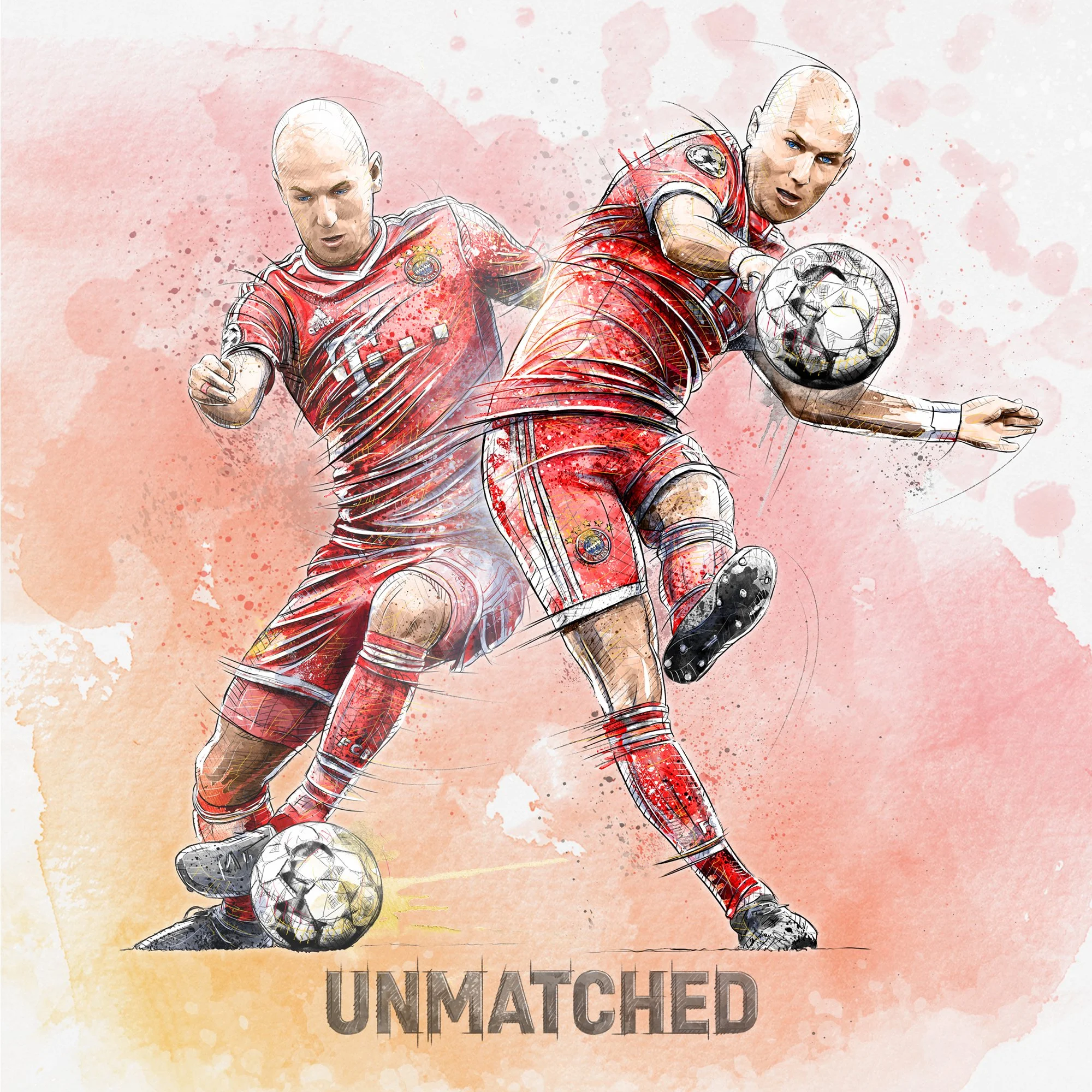 UNMATCHED — FC Bayern Munich Illustration Series