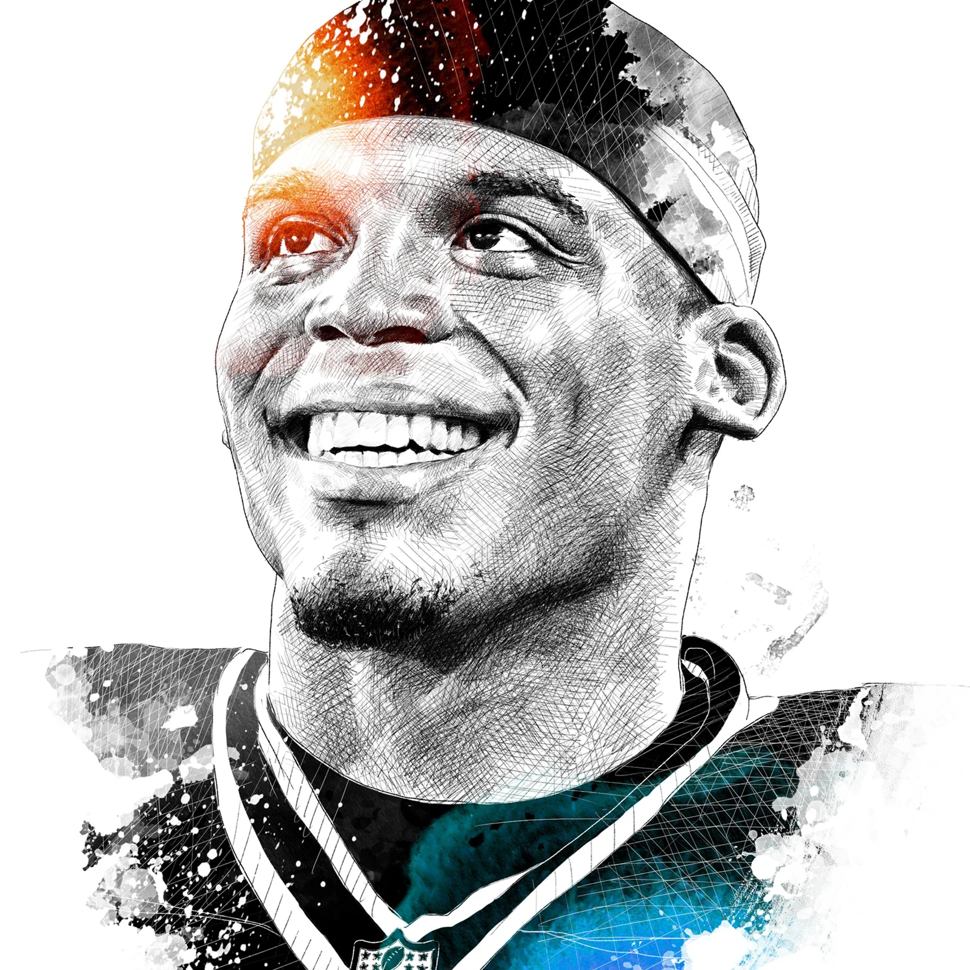 Editorial illustration for ESPN Magazine. 