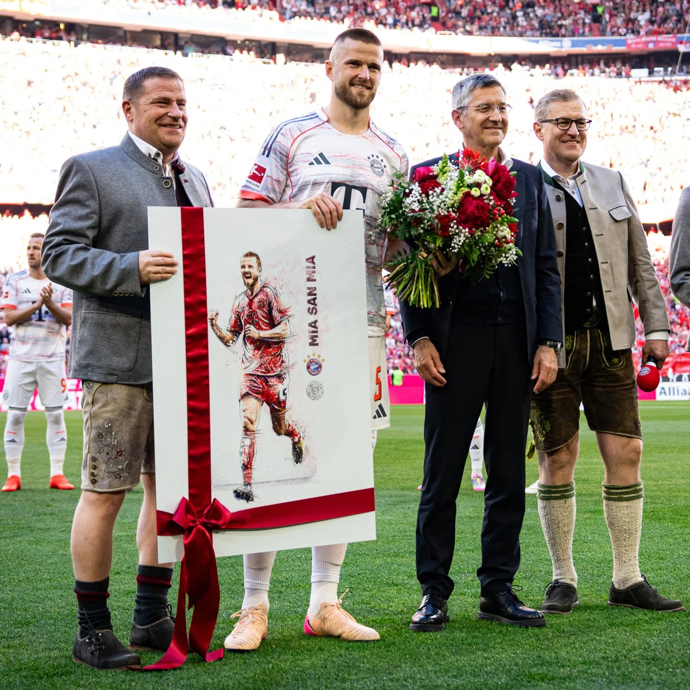 Farewell Illustration of Eric Dier for FC Bayern Munich