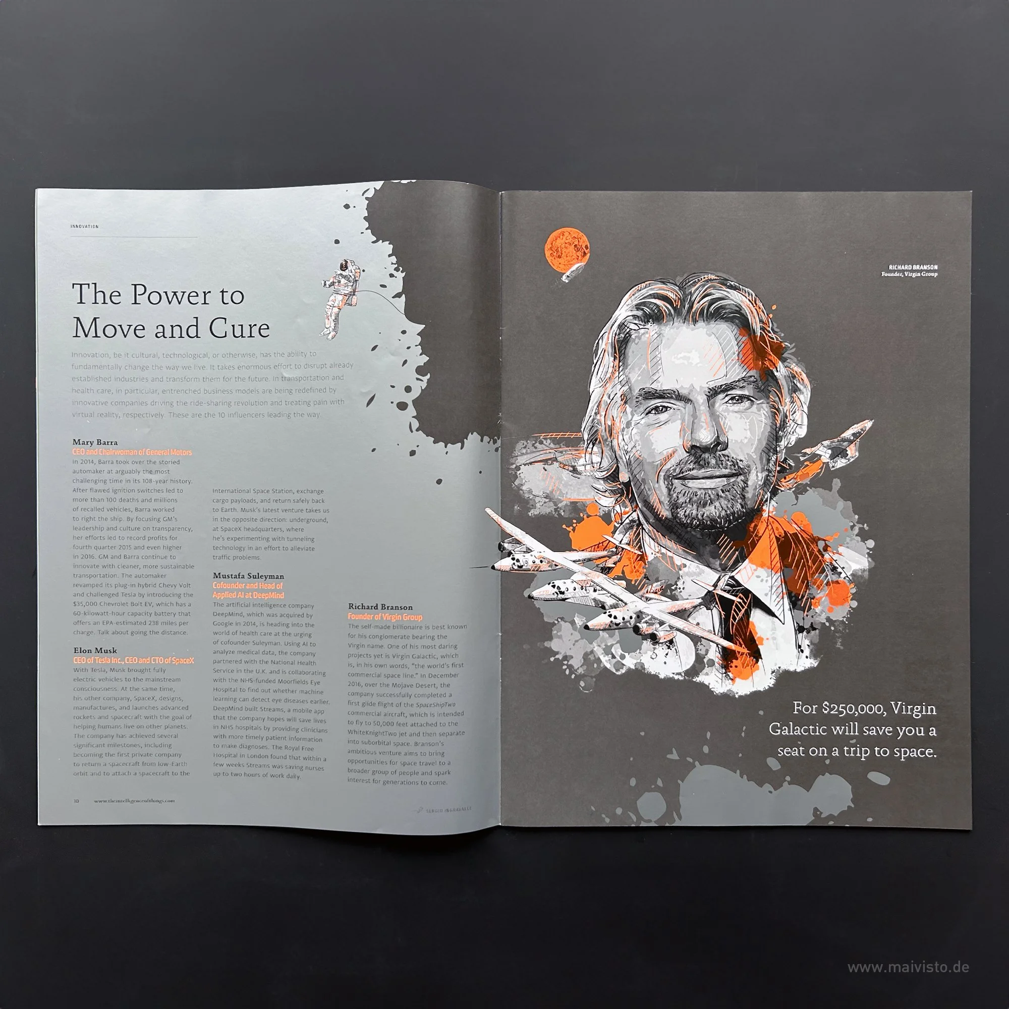 Illustration for Intelligence Magazine by Flex