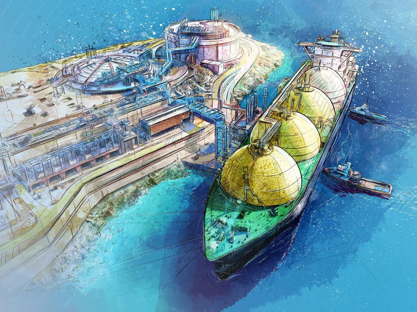 Selected Editorial Illustrations