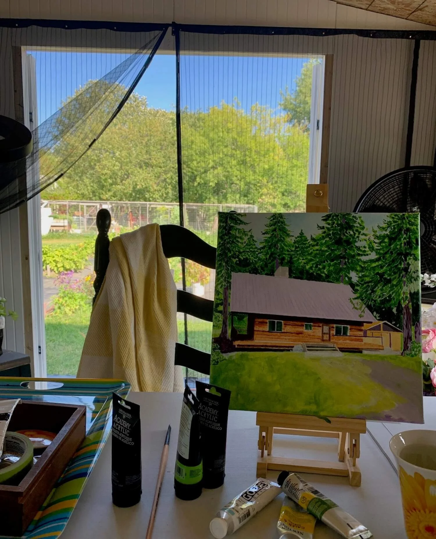 Garden Plein Air Painting Workshop
