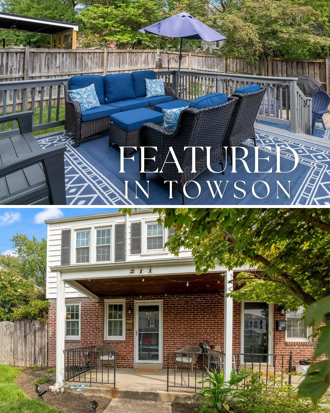 ✨ Featured Property ✨

🏡 Discover this charming 3 bed, 1.5 bath gem at 211 Wilden Dr, Towson, MD 21286! 

Gleaming hardwood floors and a bright, open kitchen with a breakfast bar create a warm, inviting vibe. Just steps from Towson Manor Park, this 