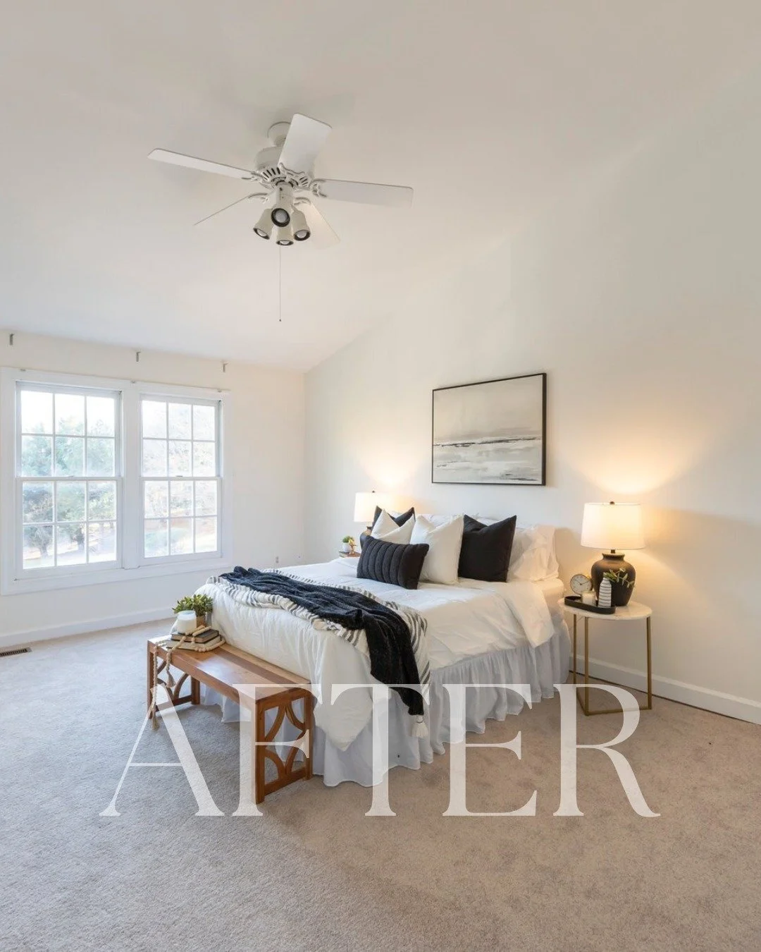 A little behind the scenes look at the magic our staging team creates. ✨

When we walk into a vacant home, it&rsquo;s truly a blank canvas. Our stagers step in to thoughtfully style the key spaces that help buyers picture life there.

In this home, t