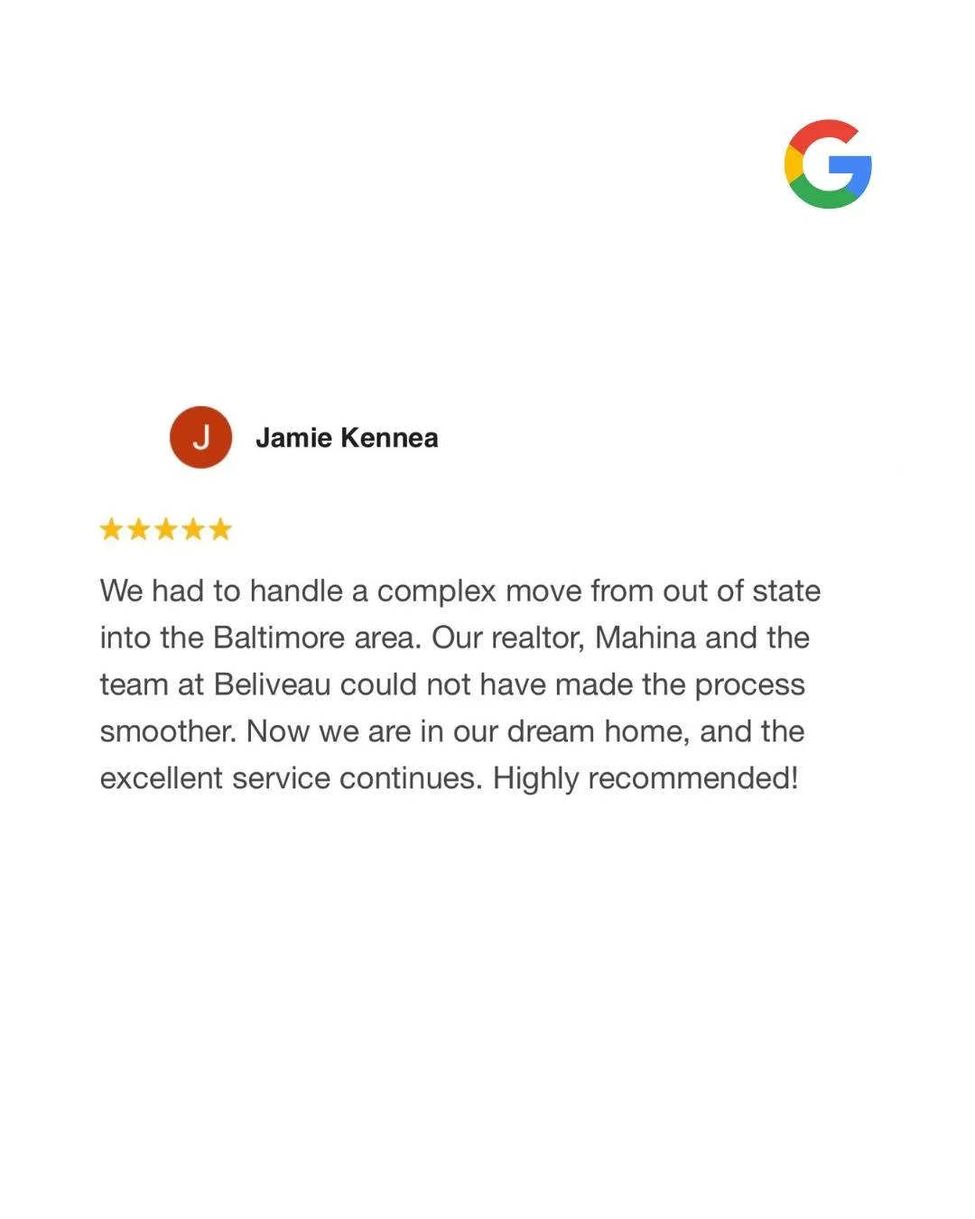 Out-of-state move into Baltimore? Those can be stressful. A new city, a tight timeline, and a hundred moving parts all at once.

That's exactly the kind of move @mahinadouglas lives for.
Smooth process. Dream home. Service that doesn't stop at closin