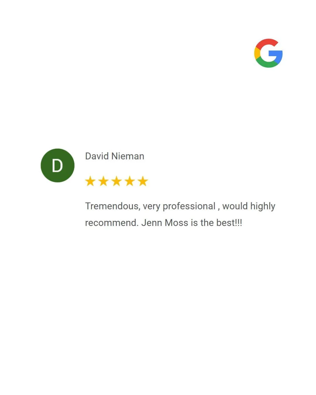 When your clients call you "the best" it means everything. @jenn.moss brings that same level of professionalism and care to every single transaction, and reviews like this are why she does what she does.

Thinking about buying or selling? L