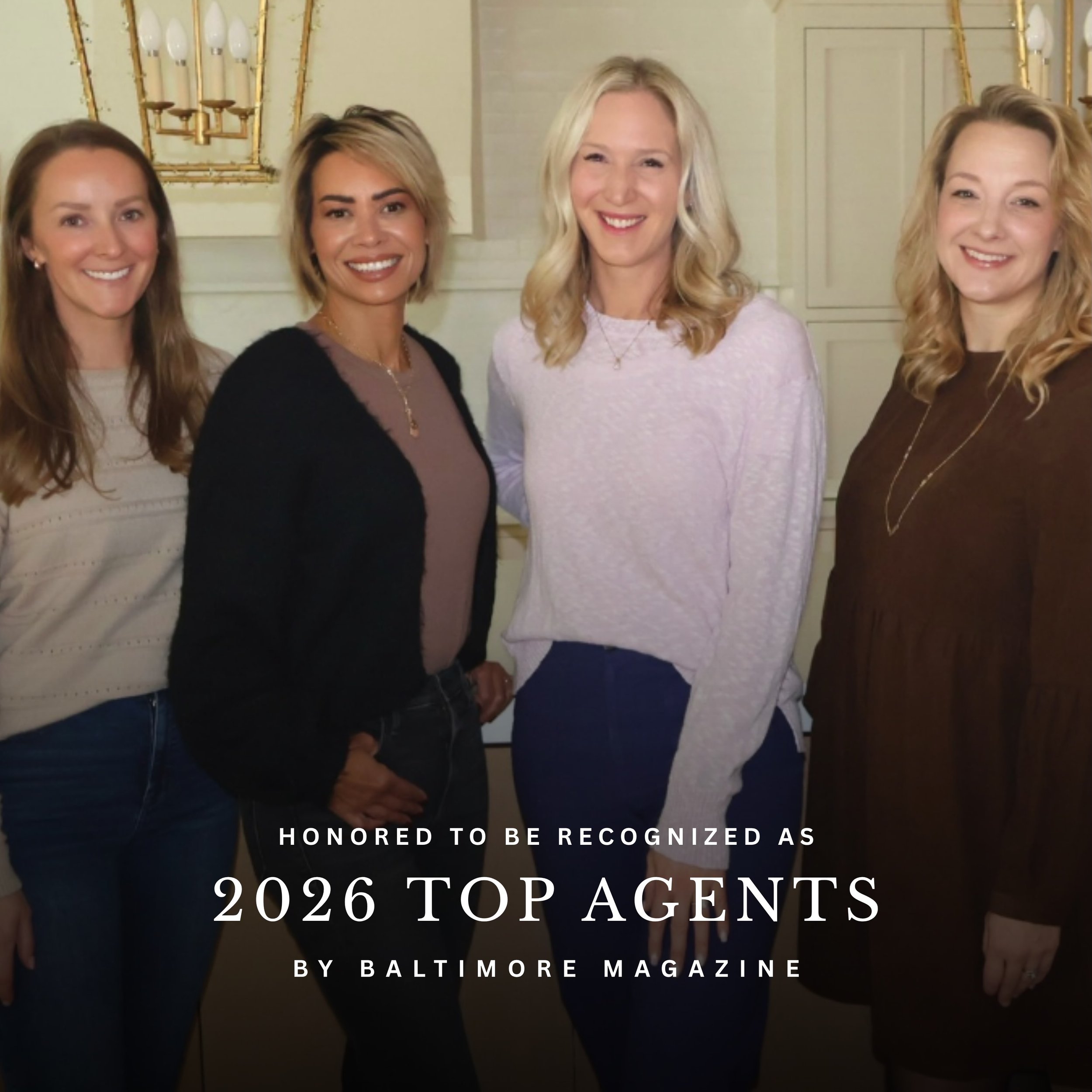 Big news worth celebrating 🎉 

The Beliveau Group is thrilled to share that @jenn.moss, @mahinadouglas, @mshousenerd, and @tinabeliveau have all been named Top Agents in Baltimore Magazine&rsquo;s rankings this year.

Being recognized once is an hon