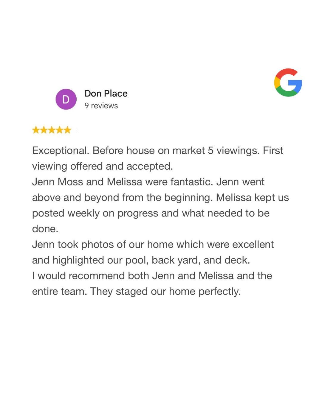 @jenn.moss went above and beyond for her sellers, from day one through settlement. Jenn takes care of every seller as if it was her own family member, and the appreciation shows!

First showing, accepted offer, closed in 30 days. 🔑

Thinking about s
