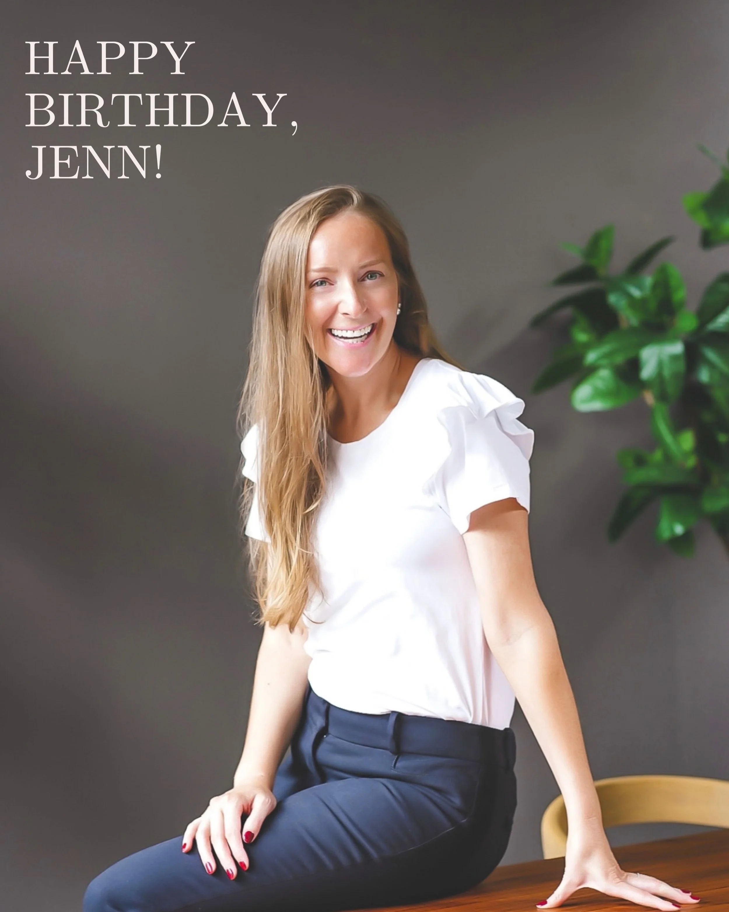 Happy birthday to our superstar agent @jenn.moss 🎉 

Her energy, dedication, and genuine care for her clients make her such a joy to have on our team. 

Here&rsquo;s to another year of big wins and even bigger smiles 😍
