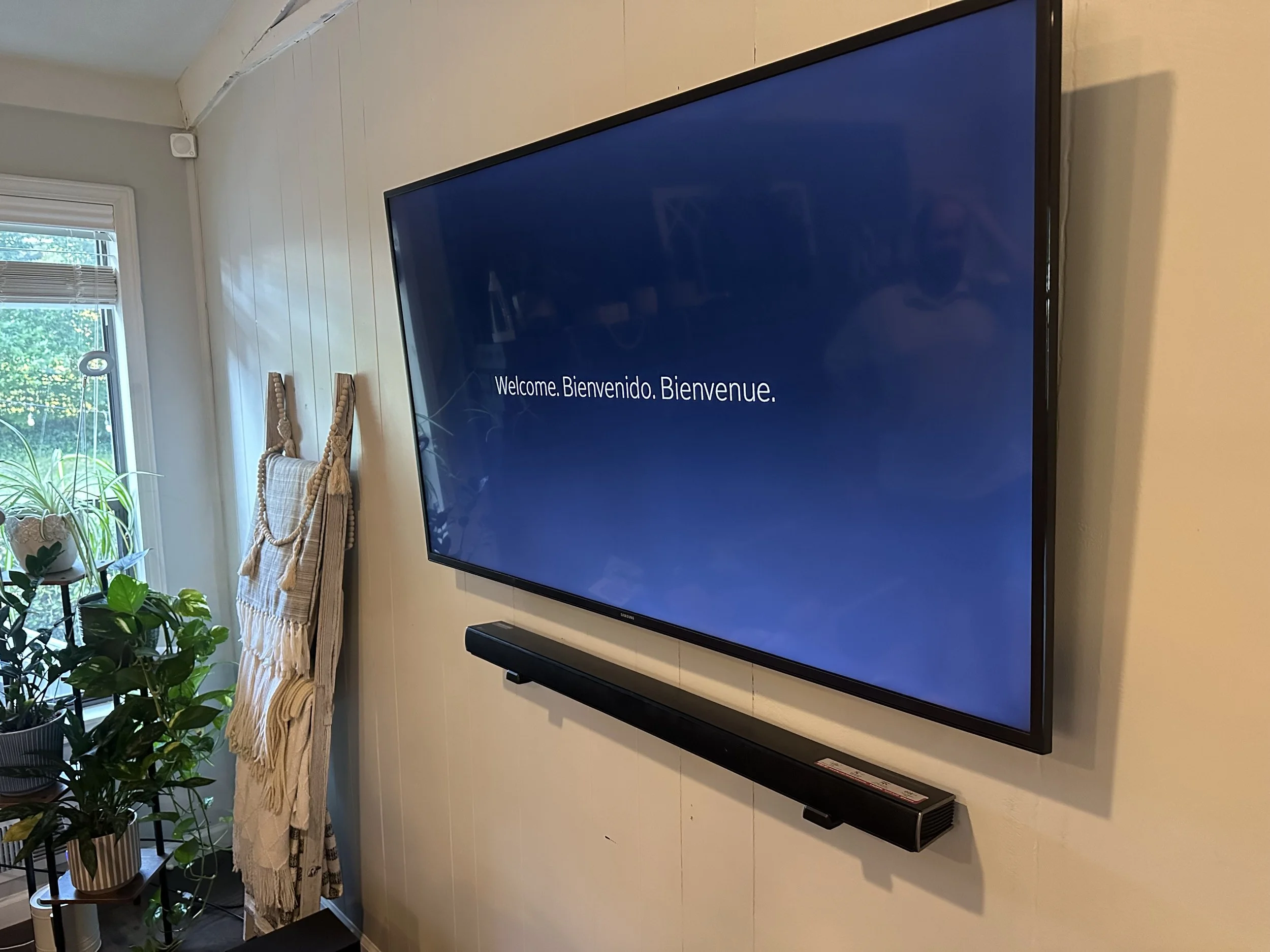 65" with Sound Bar