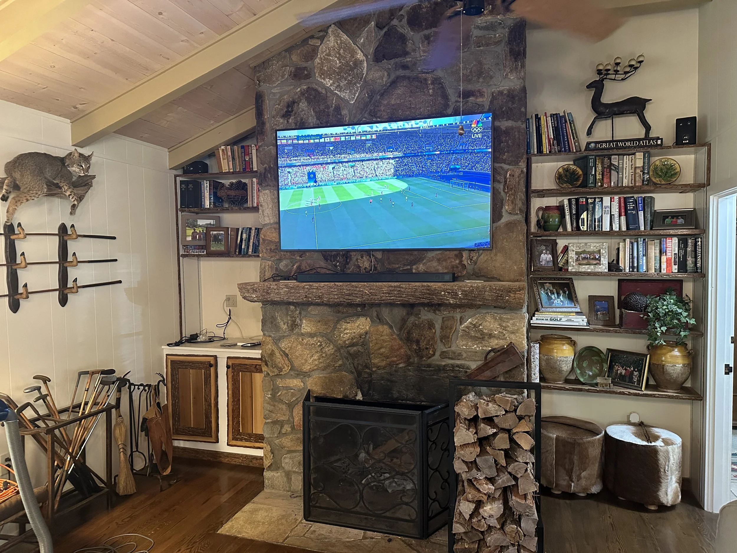 65" Frame with Samsung bar