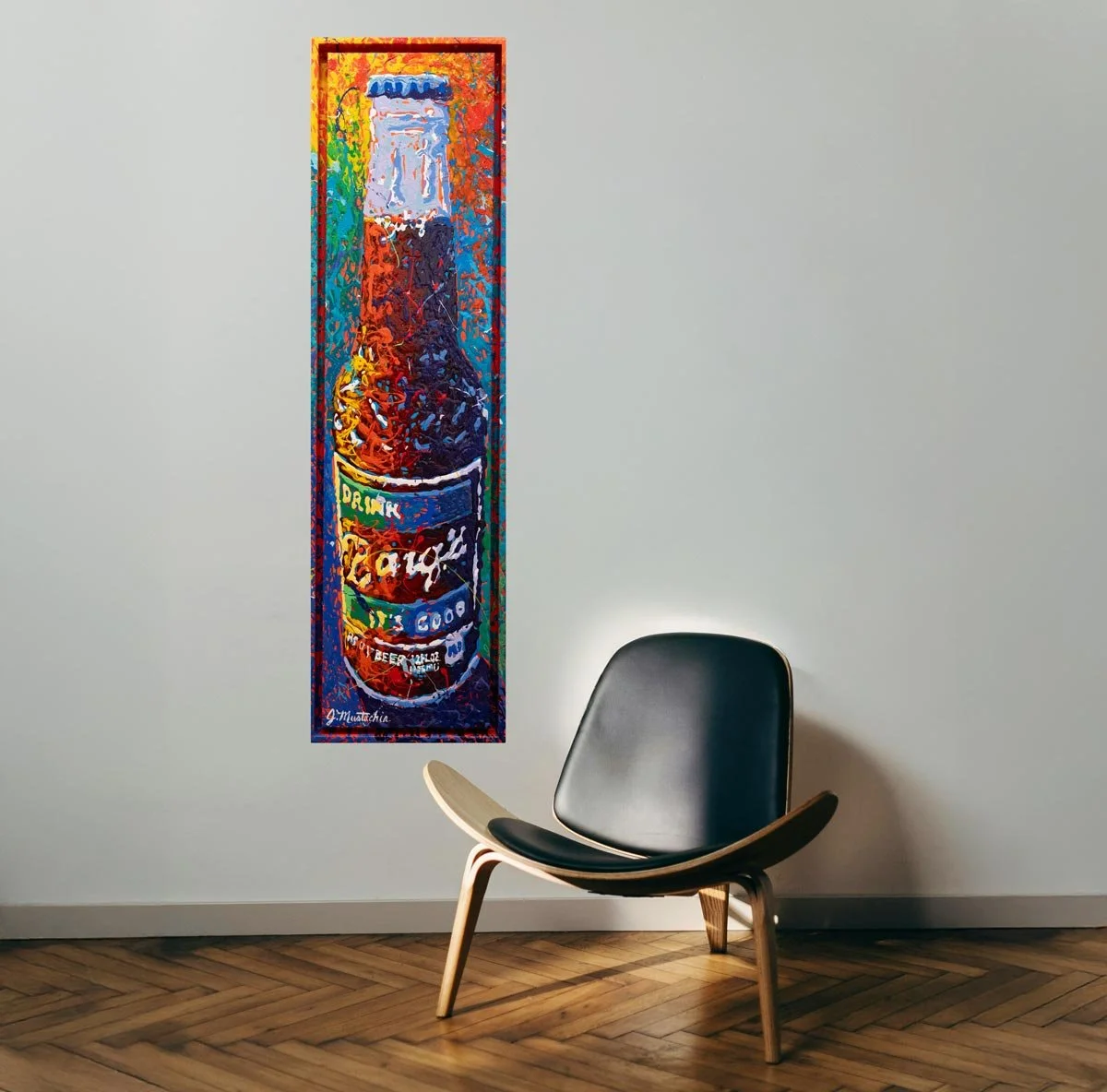 It's Good!, 14x50", (framed), AVAILABLE @ Orleans Gallery 603 Julia St, New Orleans, LA 70130, $3,500