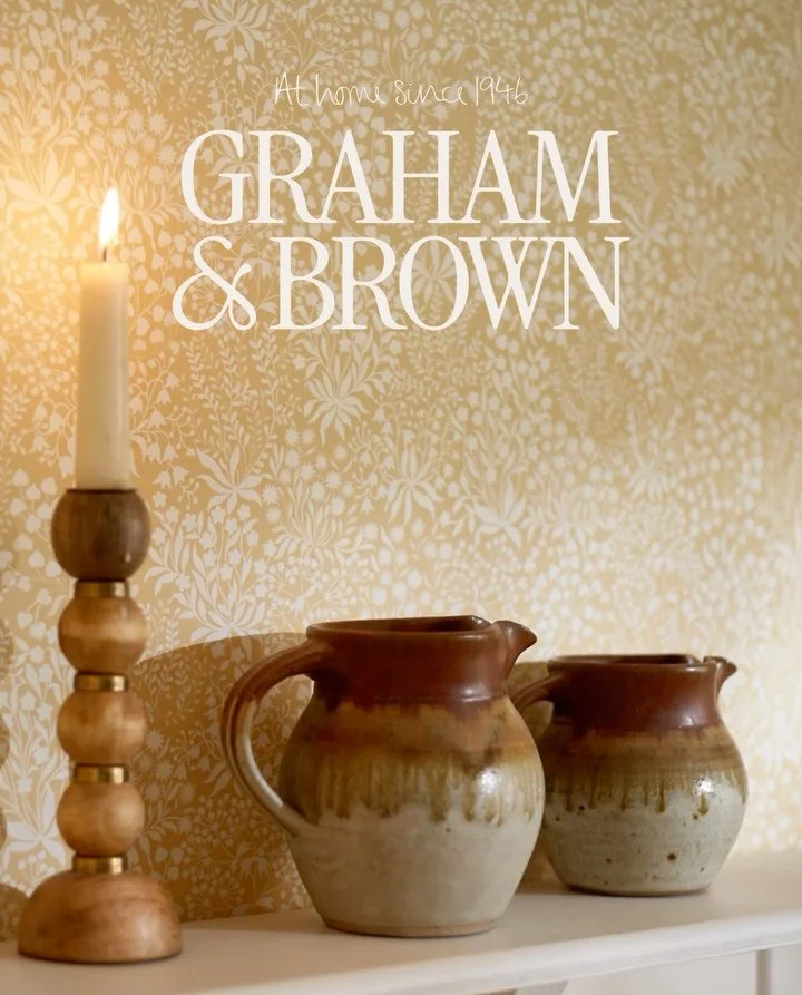 Since 1946 @grahamandbrown have designed home d&eacute;cor for everyday life; defining spaces of enduring quality. To coincide with their 80th Anniversary, we&rsquo;ve helped them with some renovations of their own. The result? An evolution of an 80-