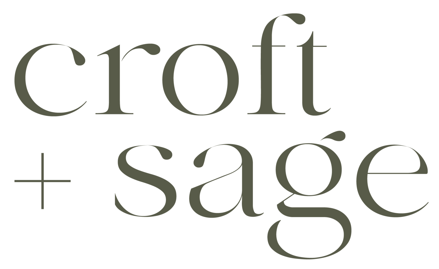 Croft + Sage