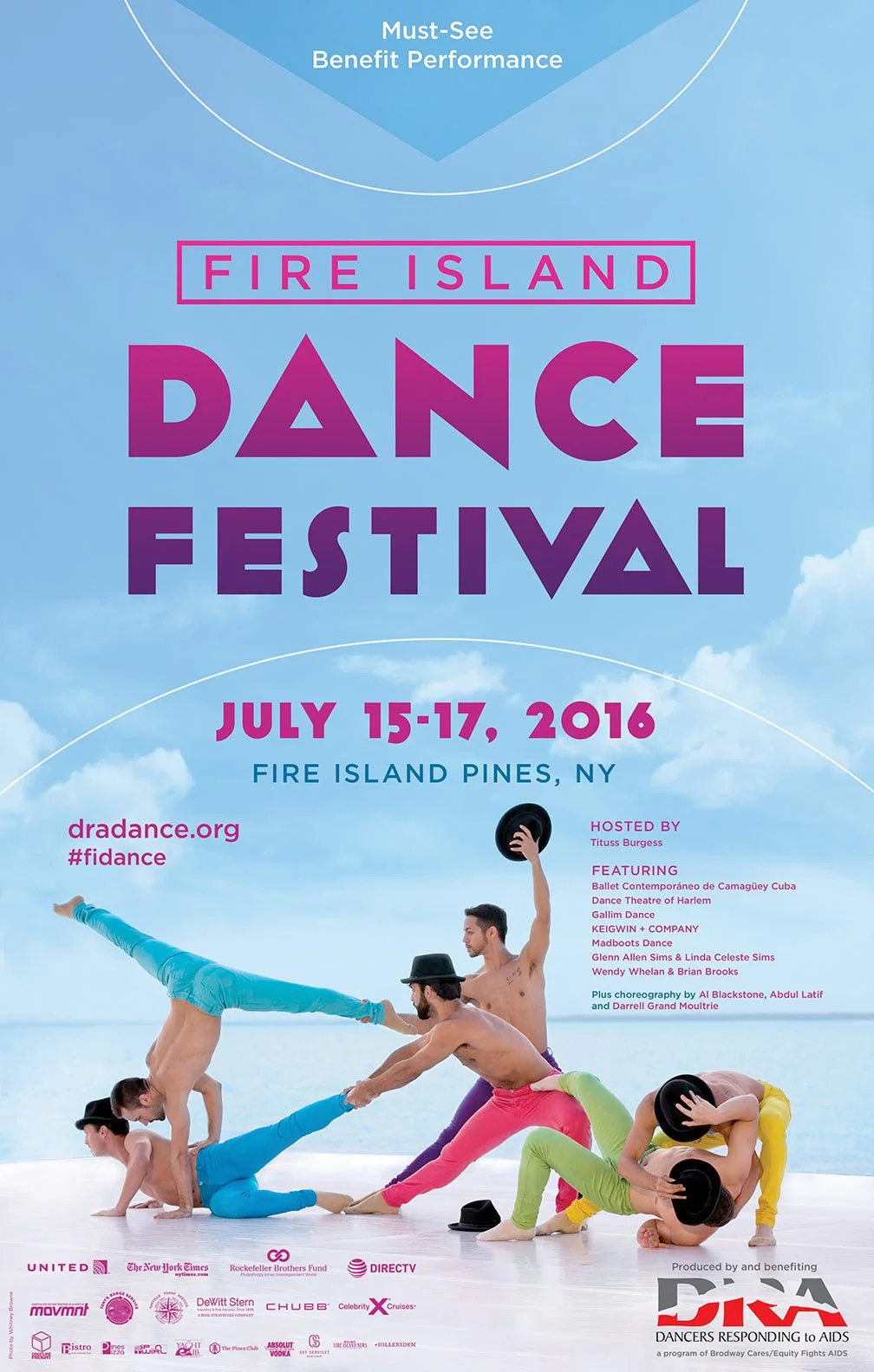 Fire Island Dance Festival Est. 1995 / Dancers responding to AIDS