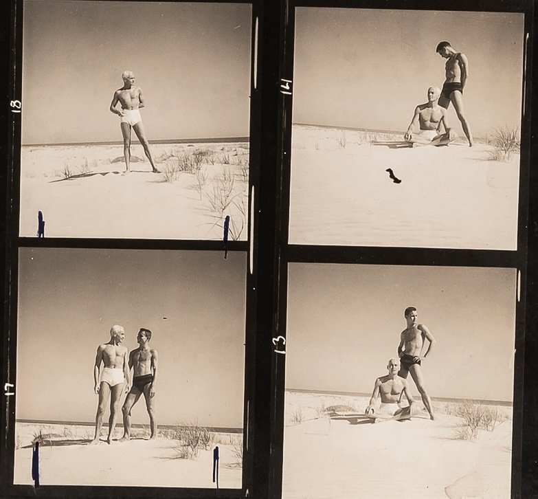 Chuck Howard George Platt Lynes FI contact sheet.jpg