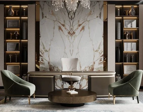 Why your office could USE some beautiful stones.