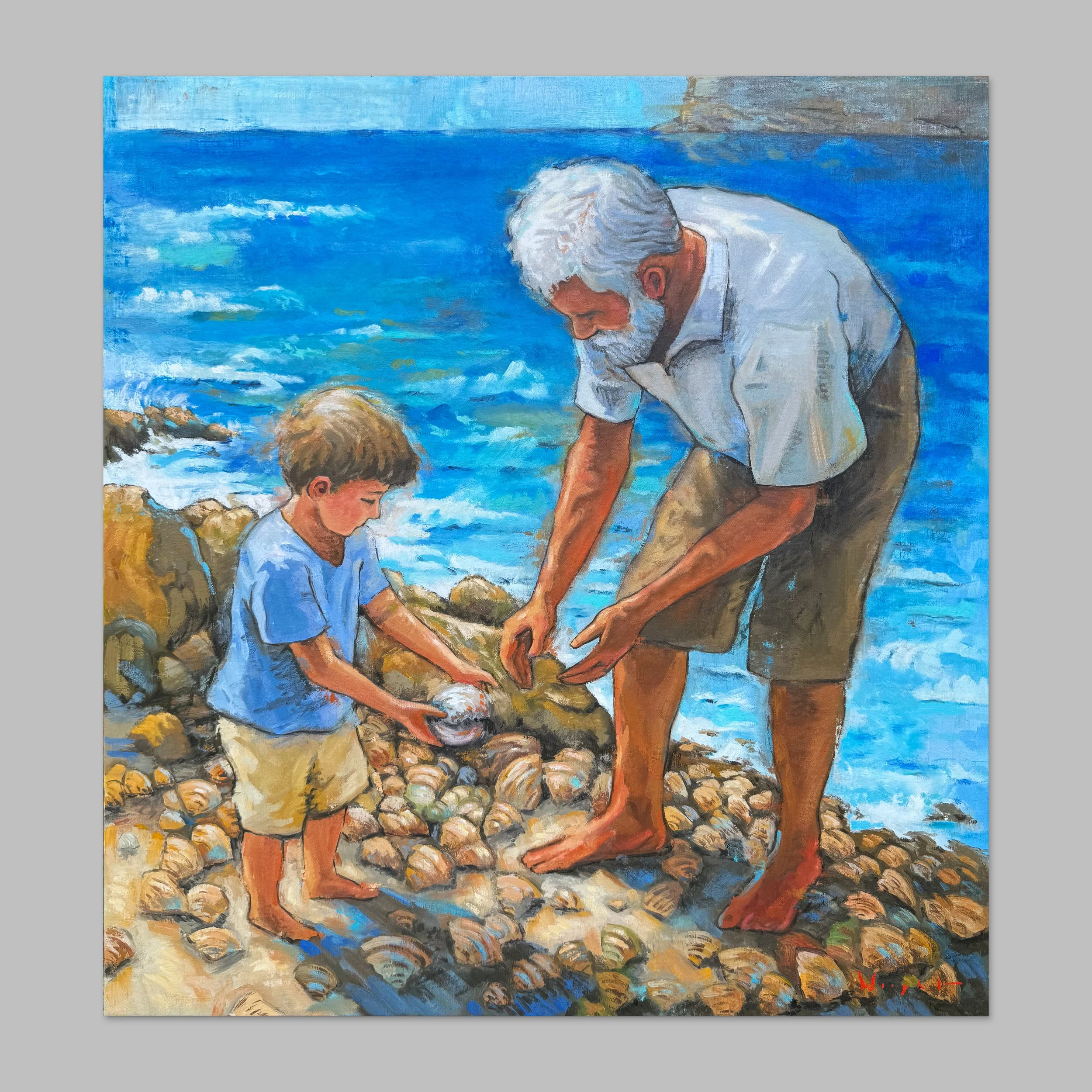 Family at Shelly Beach