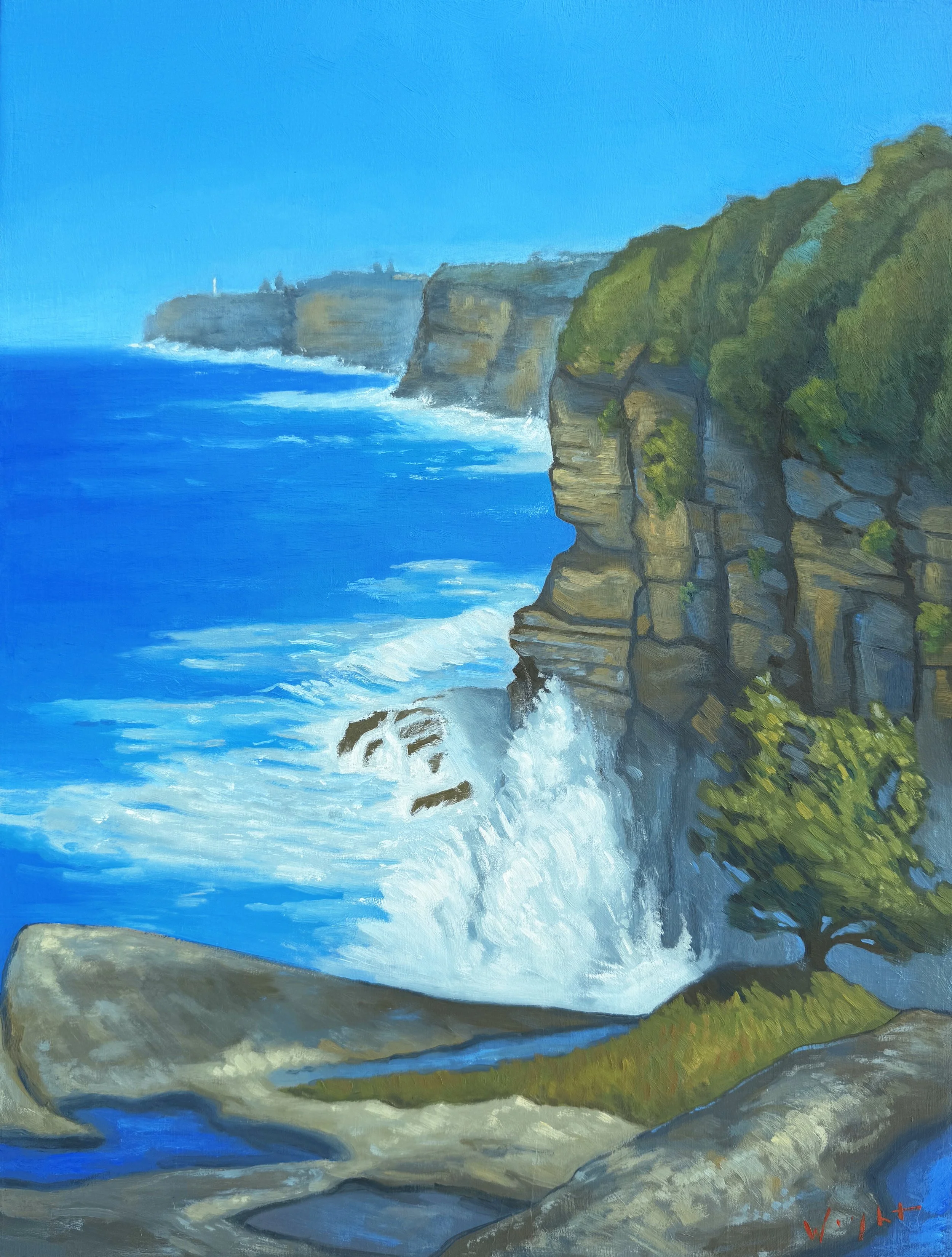 Cliffs of Macquarie Lighthouse