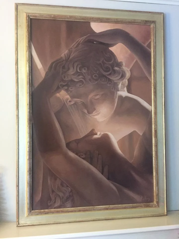 Psyche Revived by Cupid's Kiss